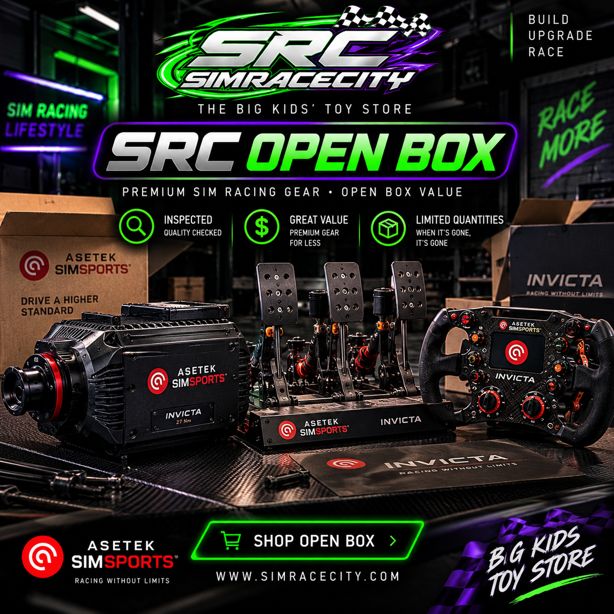 SRC Opened Box