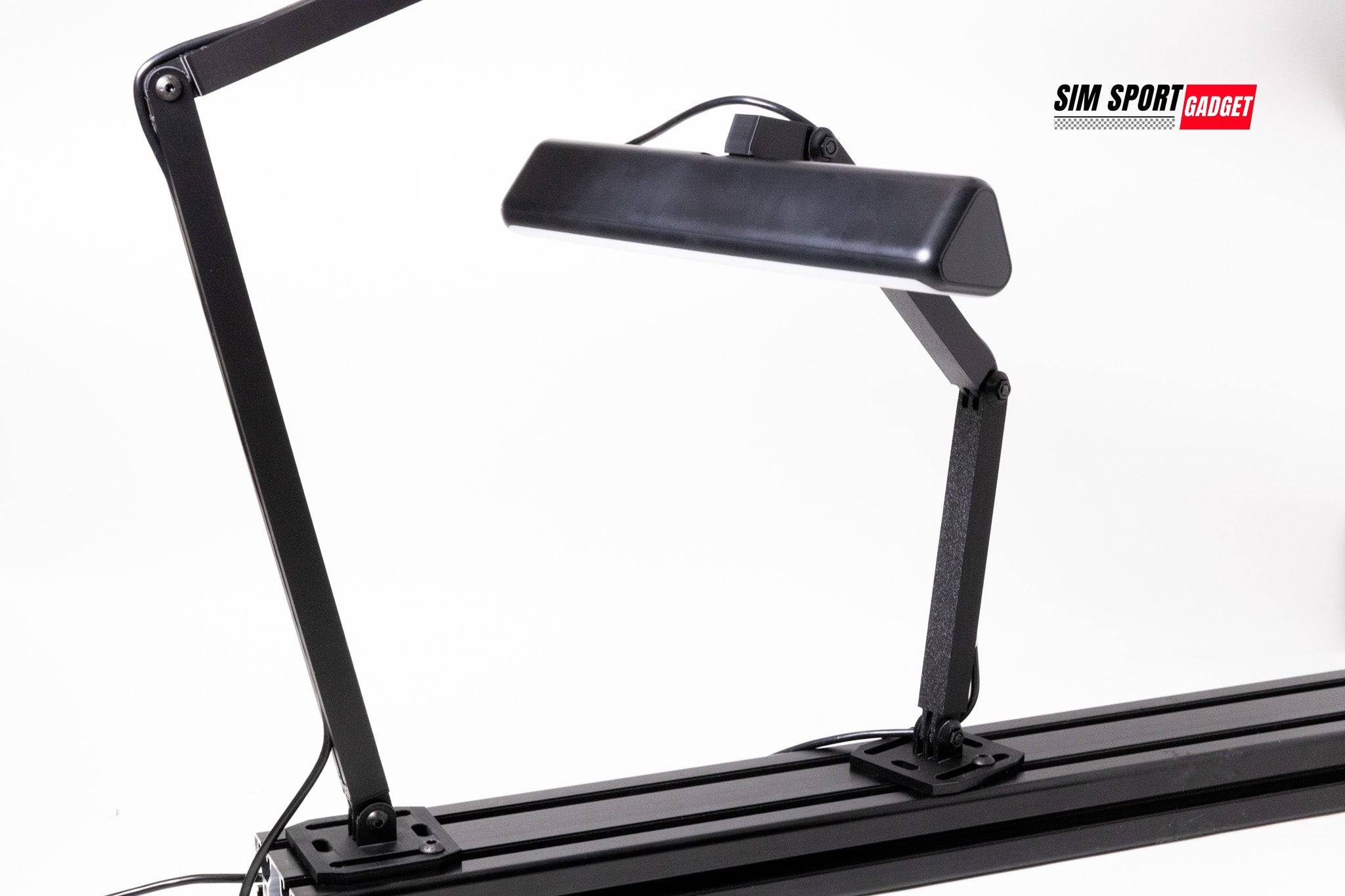 SimSportGadget sim rig mount for Govee light bar wall, sturdy accessories mount for gaming setup with adjustable support