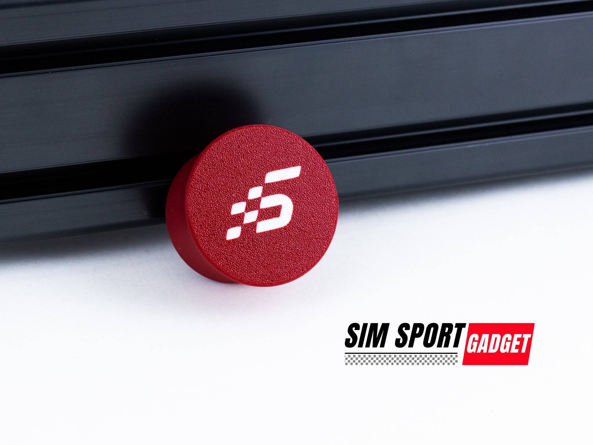 Simagic wheel base quick release dust cover accessory by SimSportGadget, protecting the mount from dust and debris.