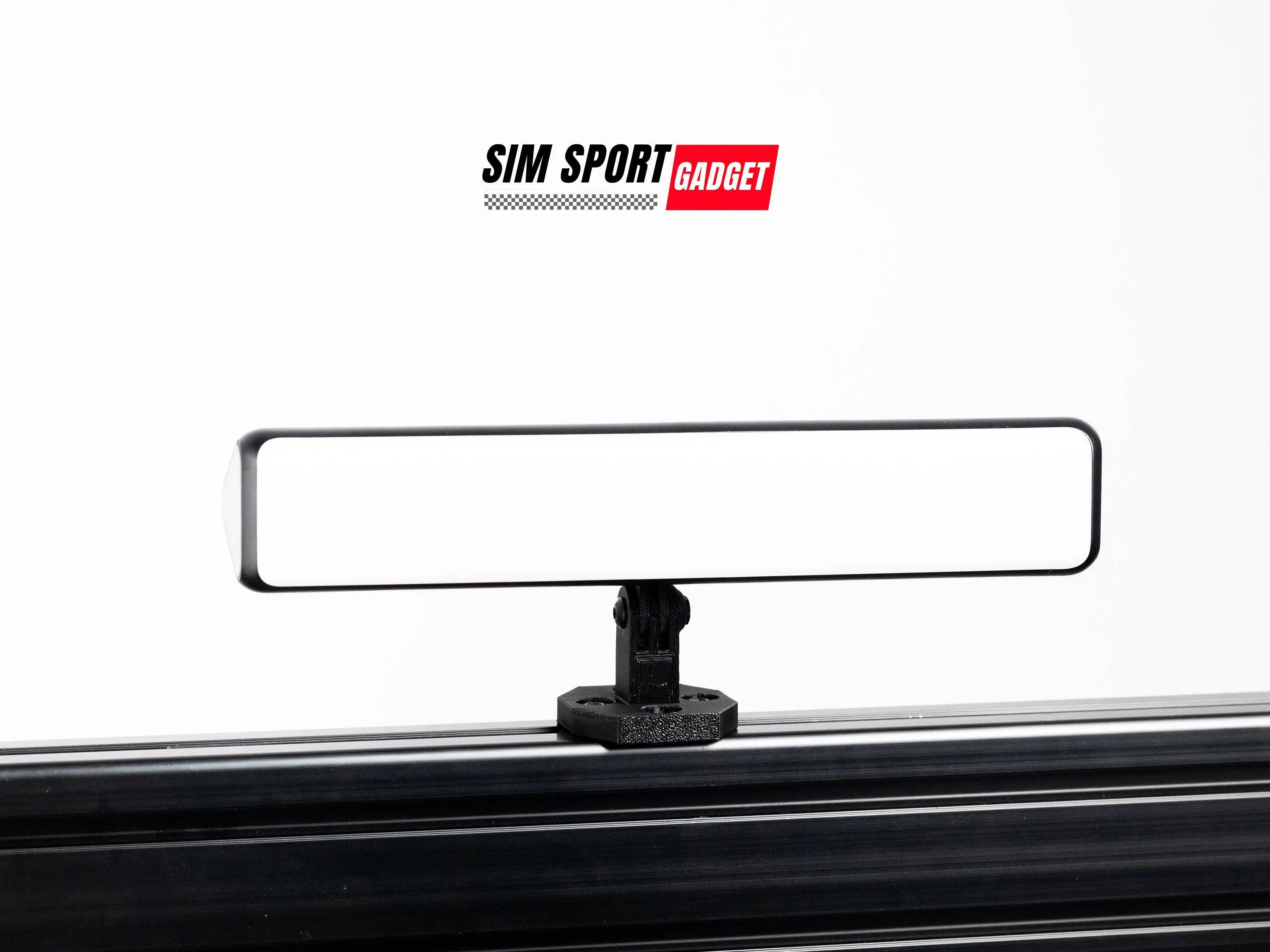 SimSportGadget ambient low profile mount for Govee light bar, accessory bracket for sleek, secure installation.