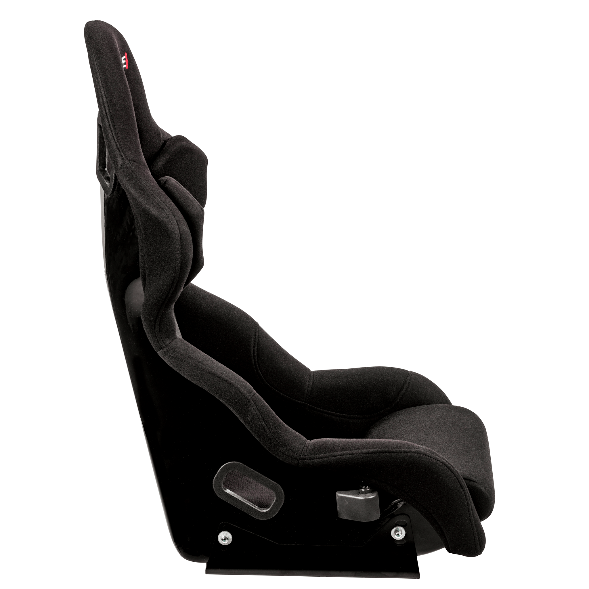 O-Rouge C1 Cold Fusion racing seat for sim racing and gaming, with black upholstery and ergonomic design.