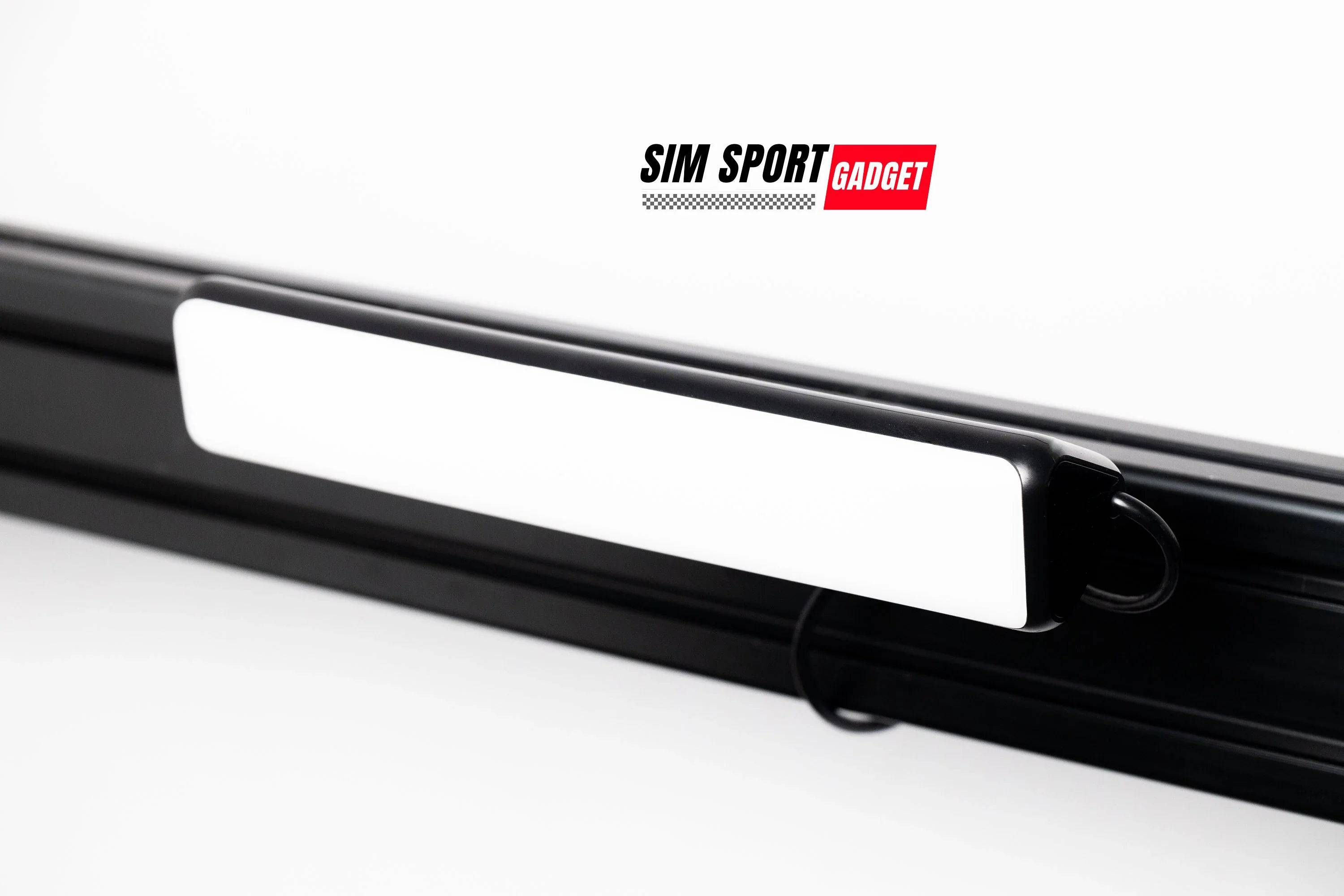 SimSportGadget ambient low profile mount for Govee light bar, showing sleek accessory designed for secure installation.