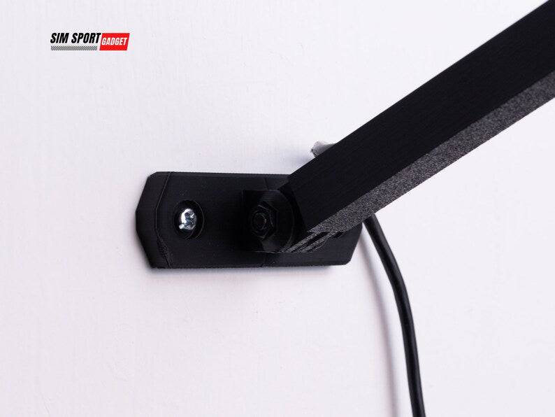 SimSportGadget LED Smart Light Bar wall mount for Govee Light, adjustable accessories mount for easy installation.