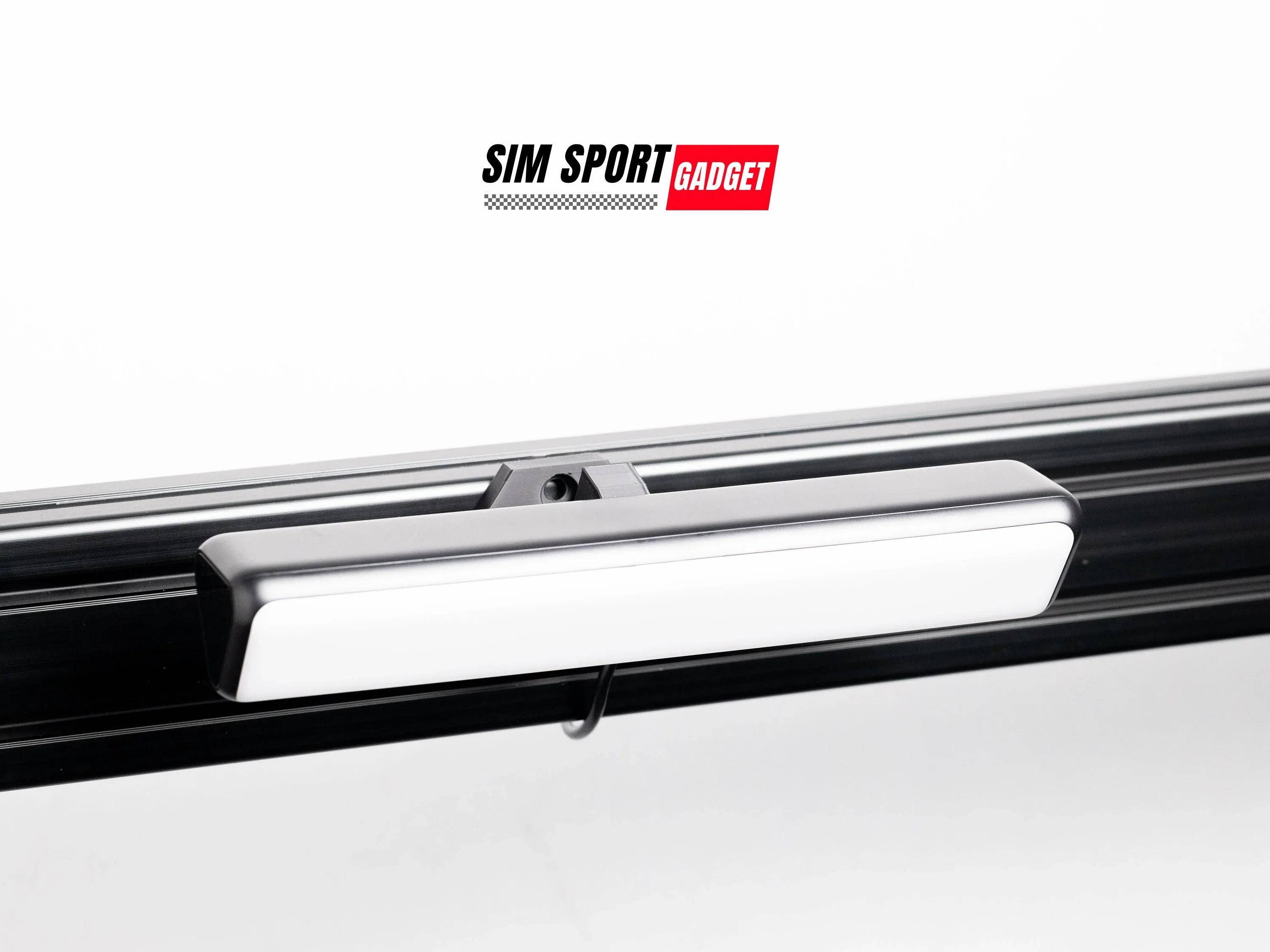 SimSportGadget ambient low profile mount for Govee light bar, showing sleek, compact accessory designed for secure installation.