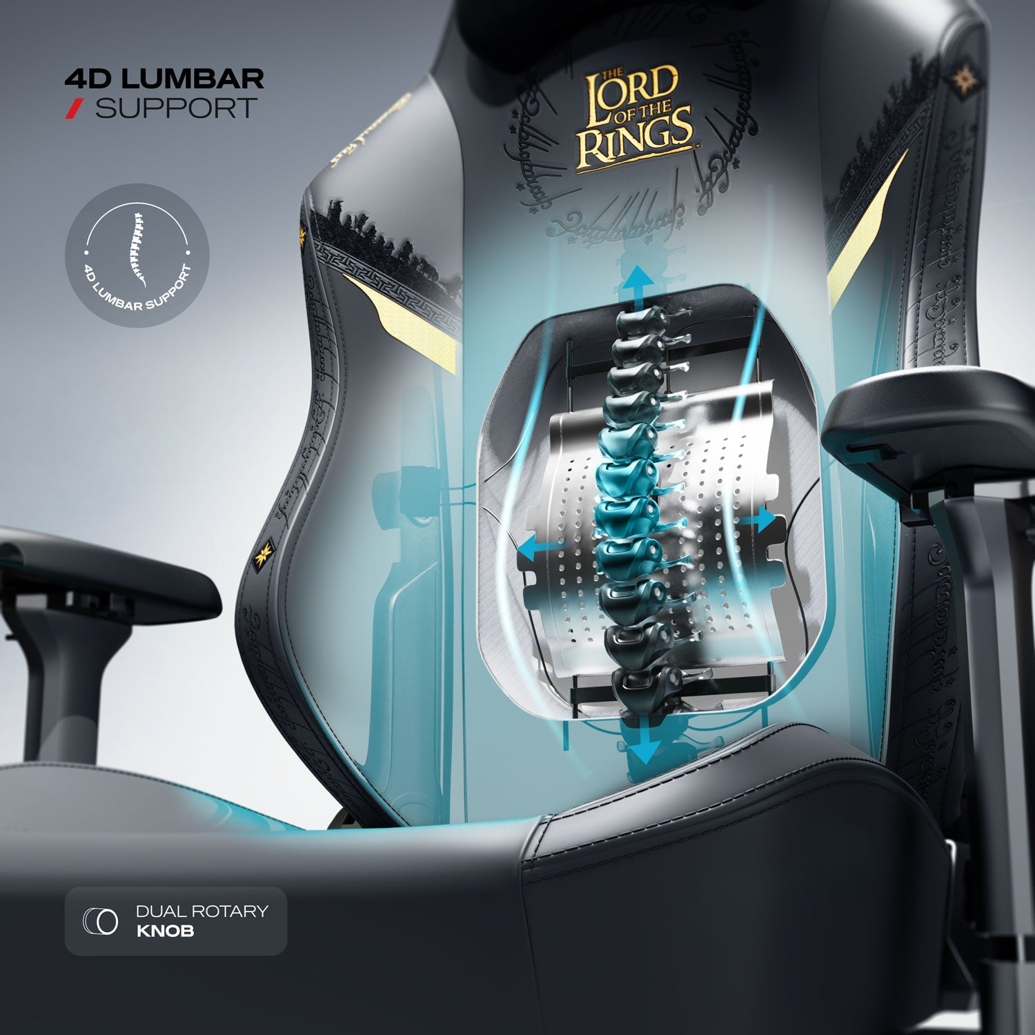 The Lord of the Rings (Black Edition) Gaming Chair