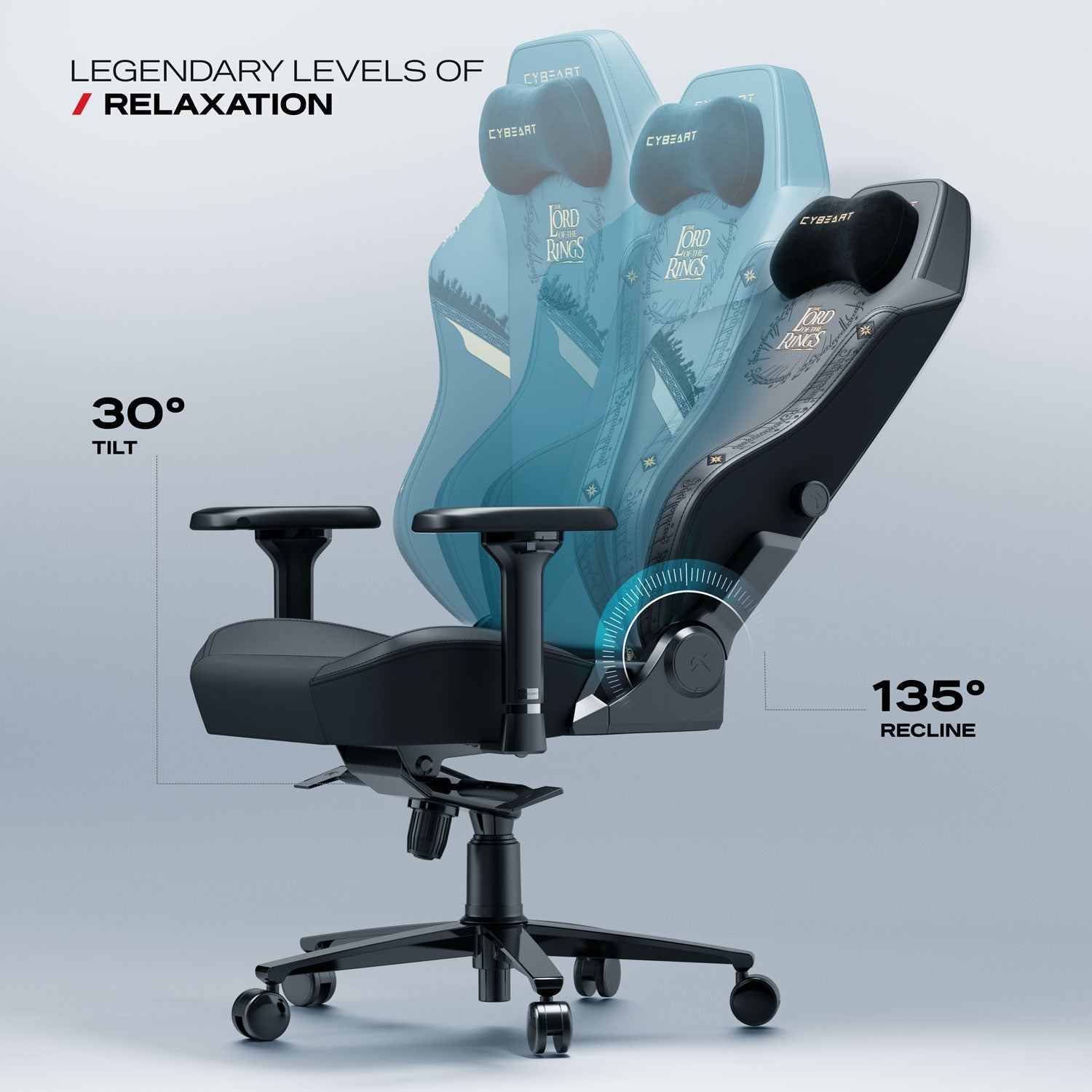 The Lord of the Rings (Black Edition) Gaming Chair