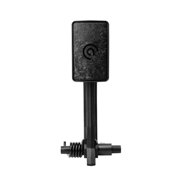 Asetek SimSports Initium clutch pedal upgrade kit for racing simulator pedals, showing the front view of the clutch pedal.