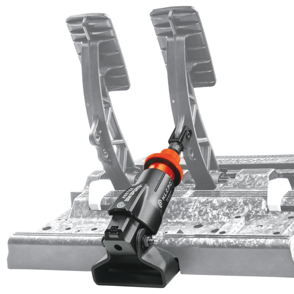 Asetek SimSports Initium MLCPC-Forte upgrade kit pedals with load cell brake system in grey for racing sim setup