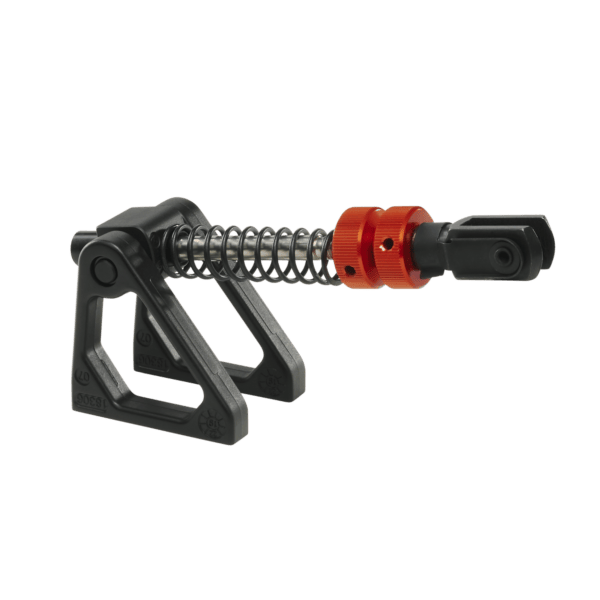 Asetek SimSports Initium Throttle Upgrade Kit with angled pedal design for enhanced racing simulation setup.