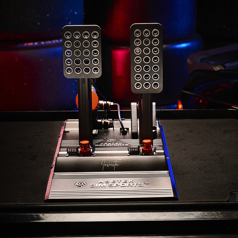 asetek invicta pedale Asetek SimSports Invicta Pedals T.H.O.R.P. II