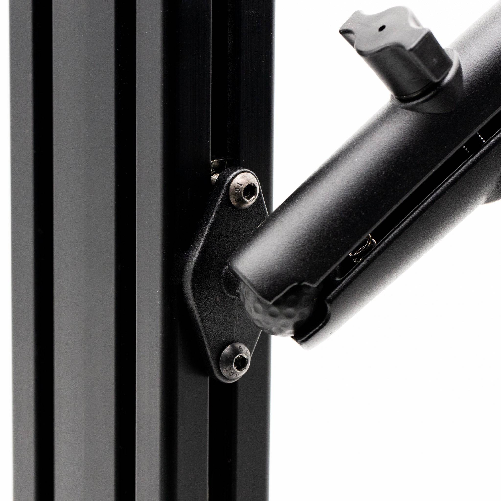 SimSportGadget Magnet Aluminum Premium Swivel Mount for accessories, featuring a sturdy magnetic and swivel arm design.