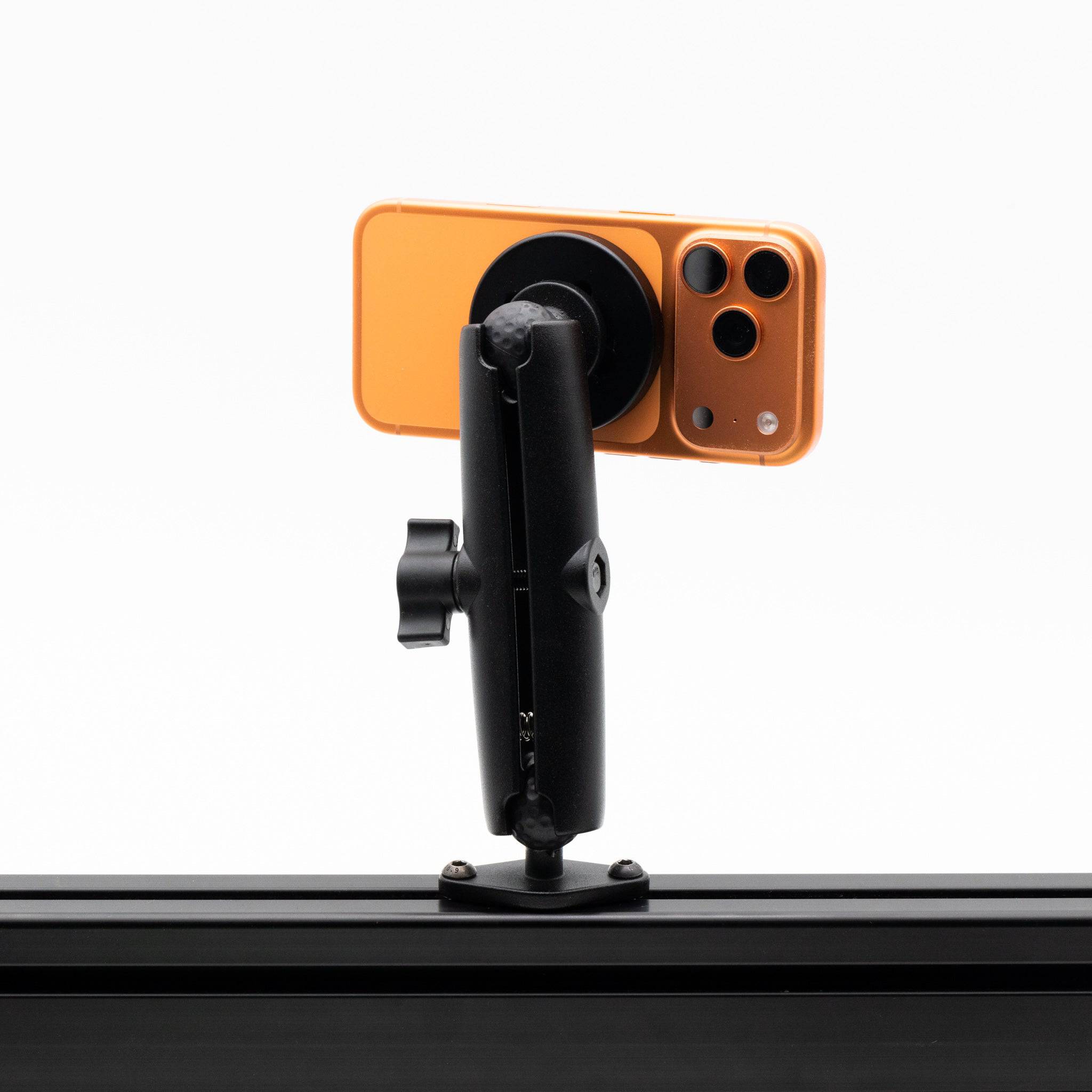 SimSportGadget Magnet Aluminum Premium Swivel Mount for accessories with adjustable arm, durable aluminum construction