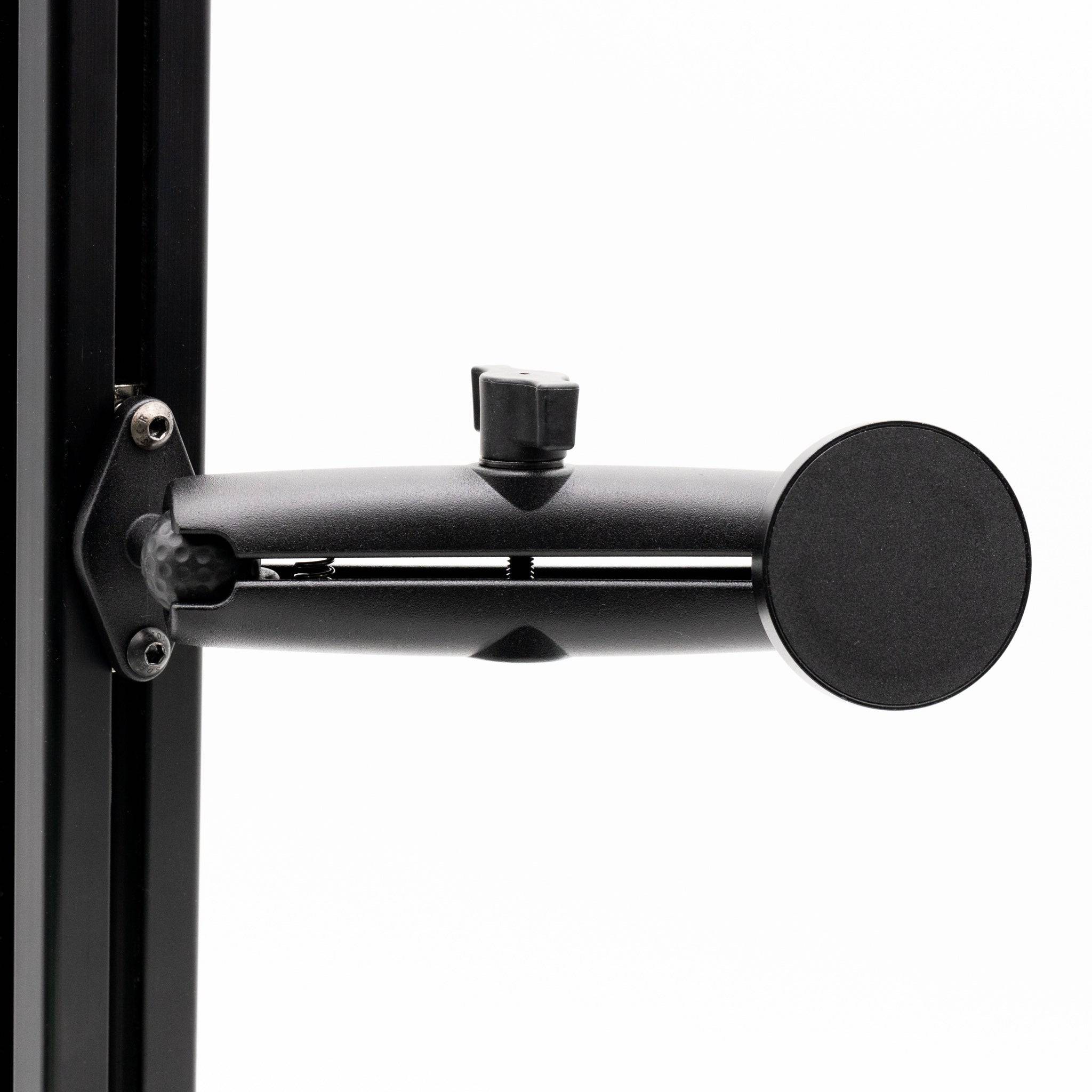 SimSportGadget Magnet Aluminum Premium Swivel Mount attached to a vehicle, showcasing durable accessories mounting arm and swivel feature.