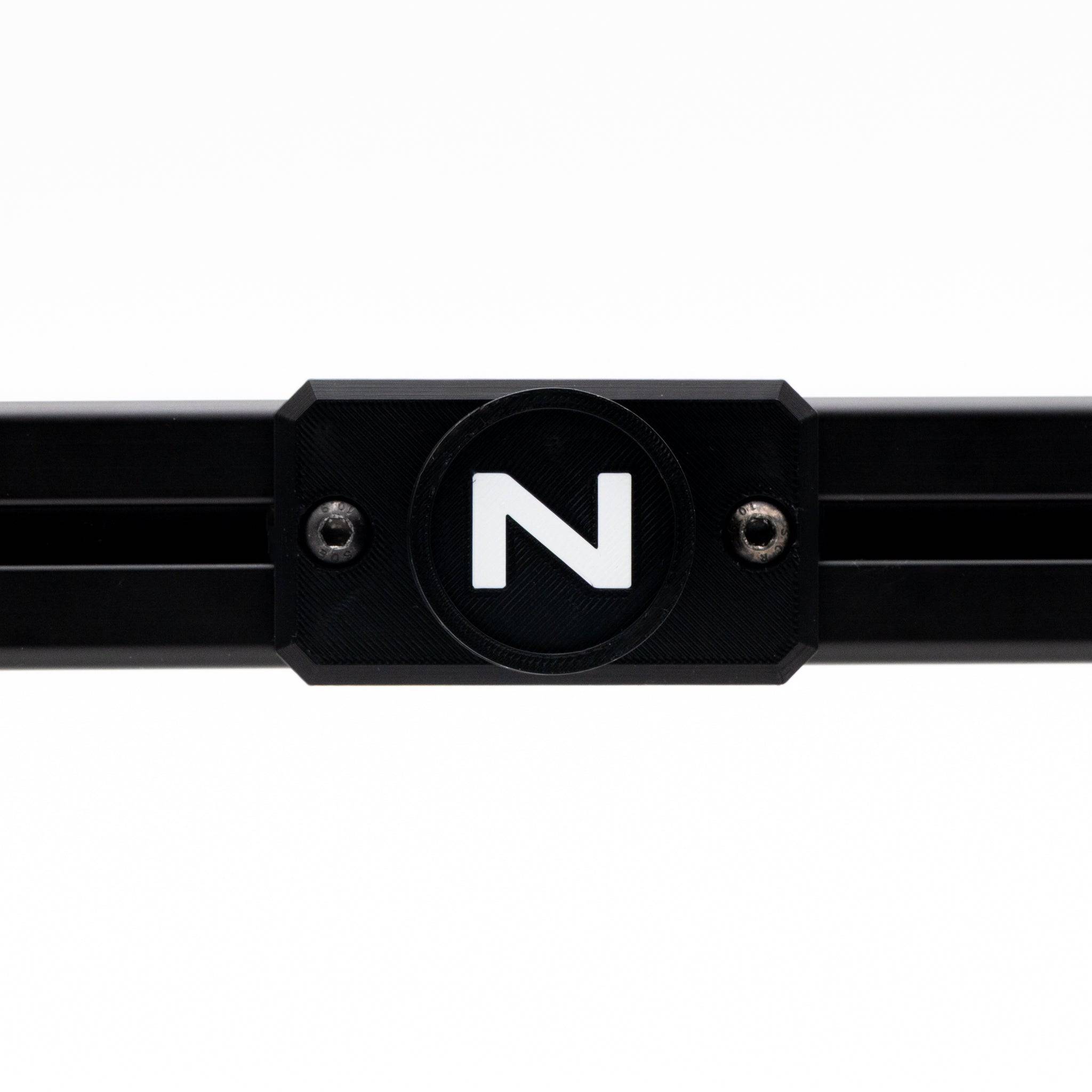 SimSportGadget Wheel Mount for NRG Quick Release, featuring the NRG logo and designed for secure steering wheel attachment.