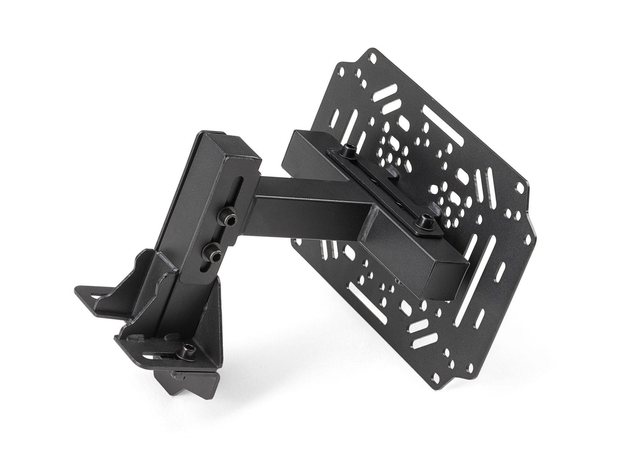 Next Level Racing Elite Series Flight Pack simulator cockpit chassis with adjustable controls and sturdy frame for realistic flight simulation.