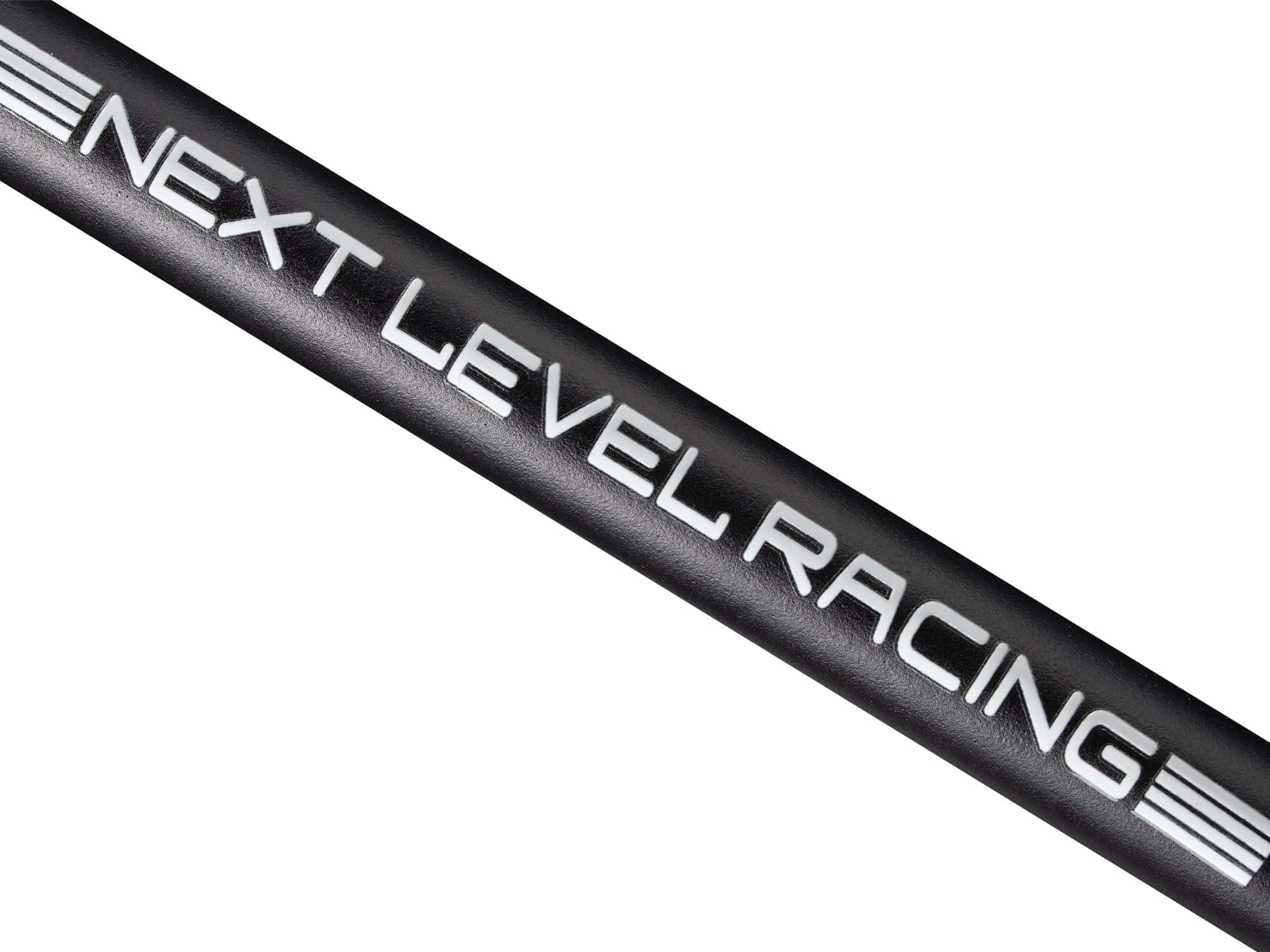 Next Level Racing Go Kart Plus simulator cockpit with black frame and adjustable seat for immersive racing experience.