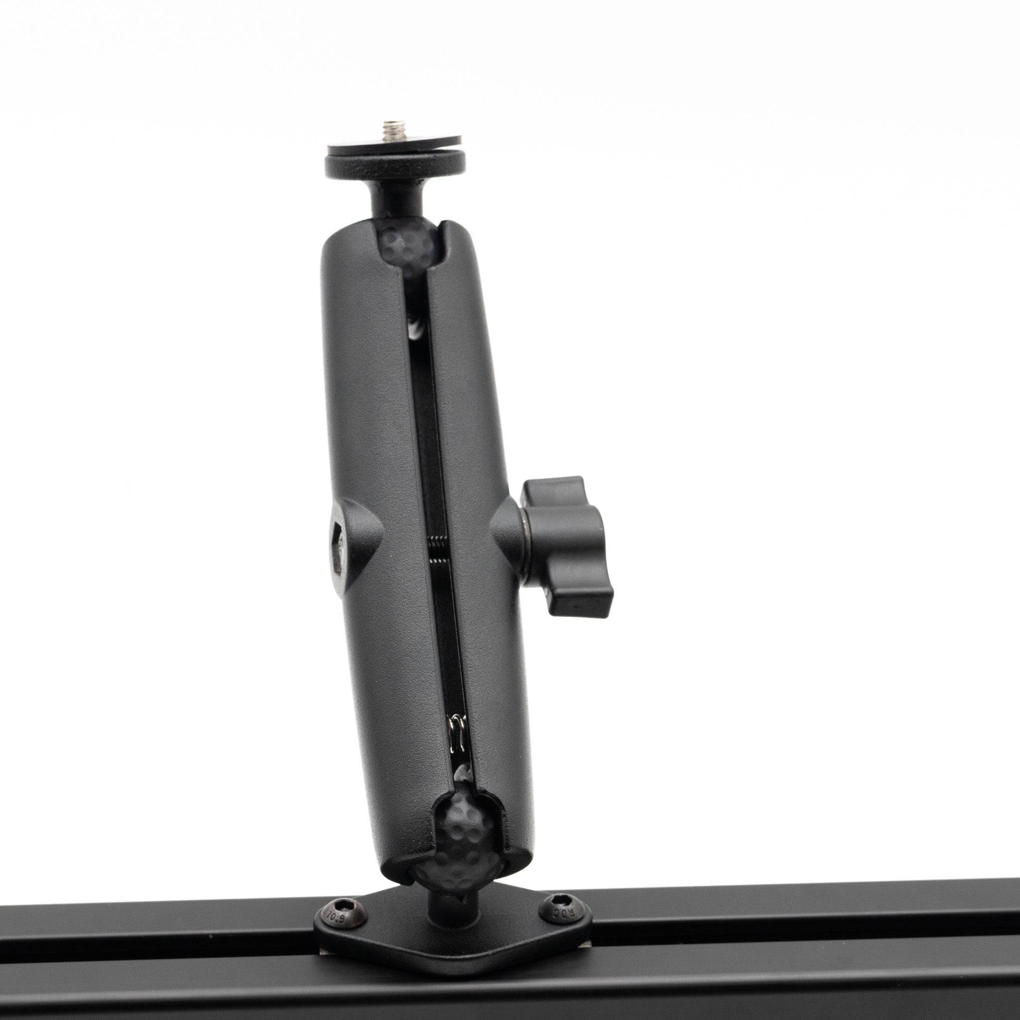 SimSportGadget SSG 1/4 inch male thread premium articulating arm for accessories mount, adjustable and durable for versatile setups
