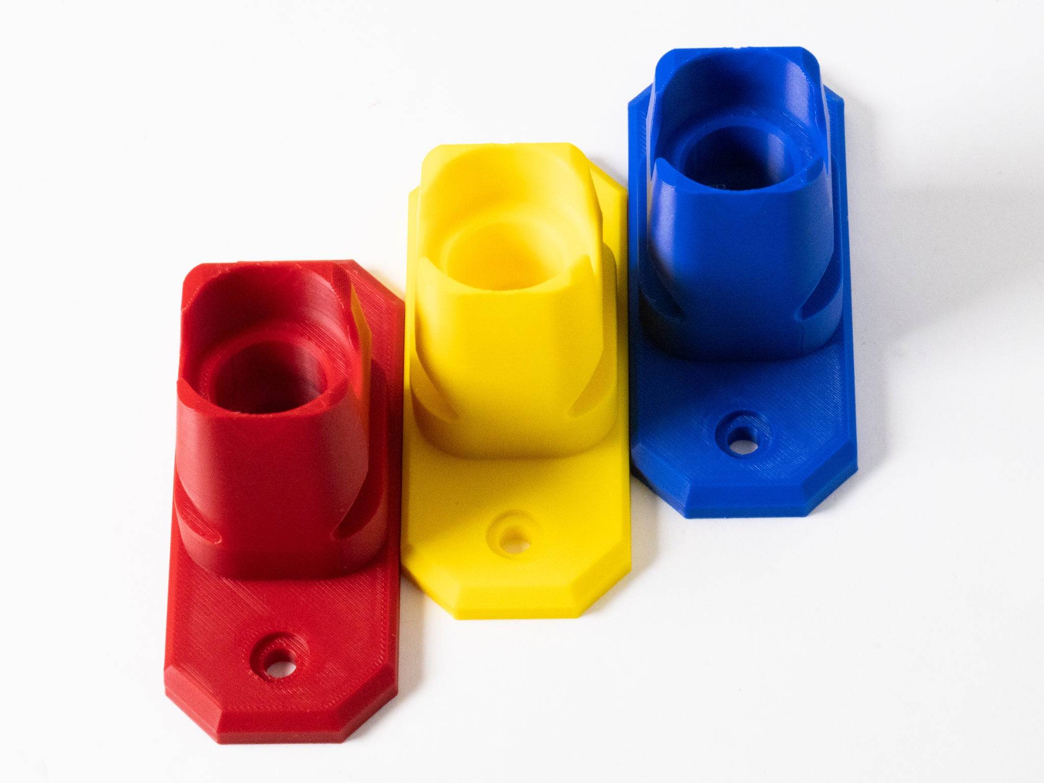 SimSportGadget profile wheel mounts for Fanatec QR2 quick release steering wheels, sturdy and easy to install.