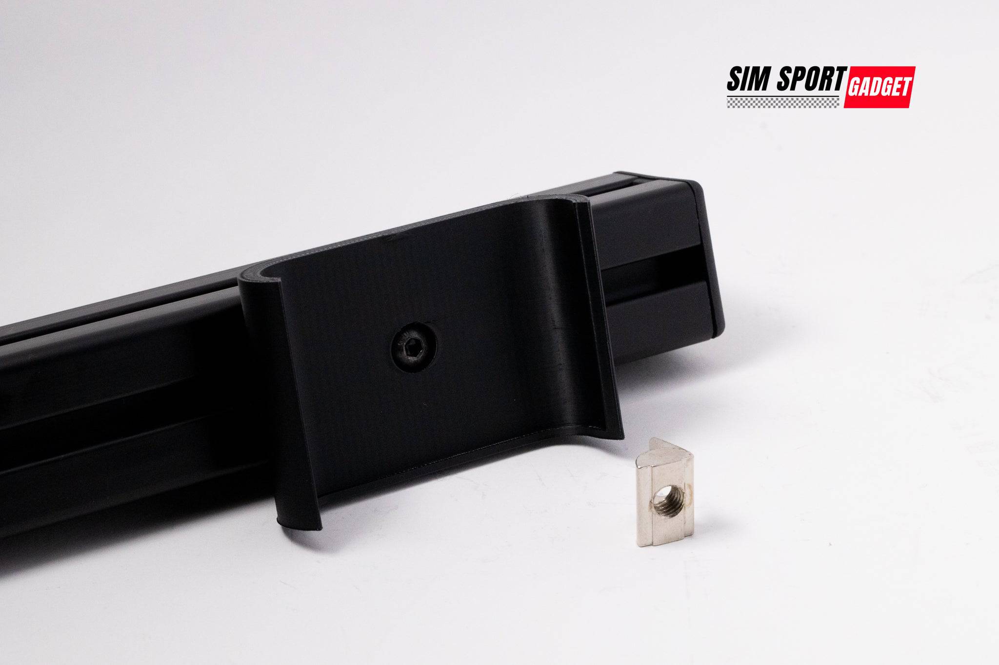 Nobsound NS-01G Mini Sim Rig Mount accessory with SimSportGadget logo, designed for secure simulation rig setup.