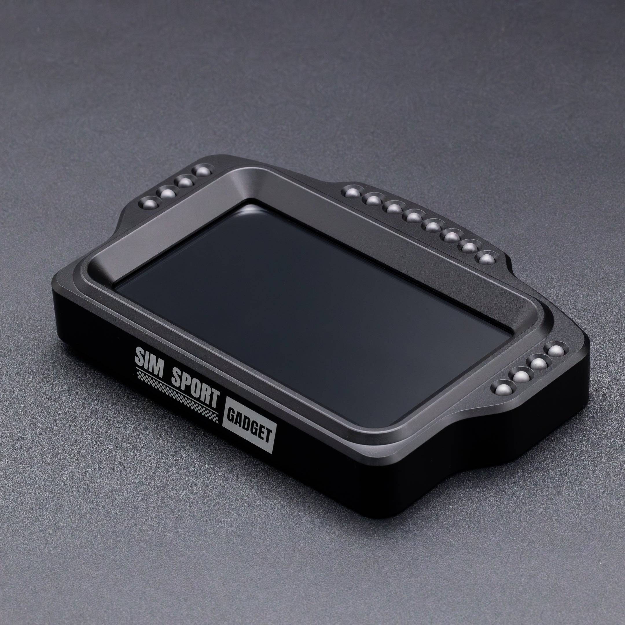 SimSportGadget SSG Dashboard Display DV-5 button box and dashes with multiple control buttons and digital readouts for racing sims