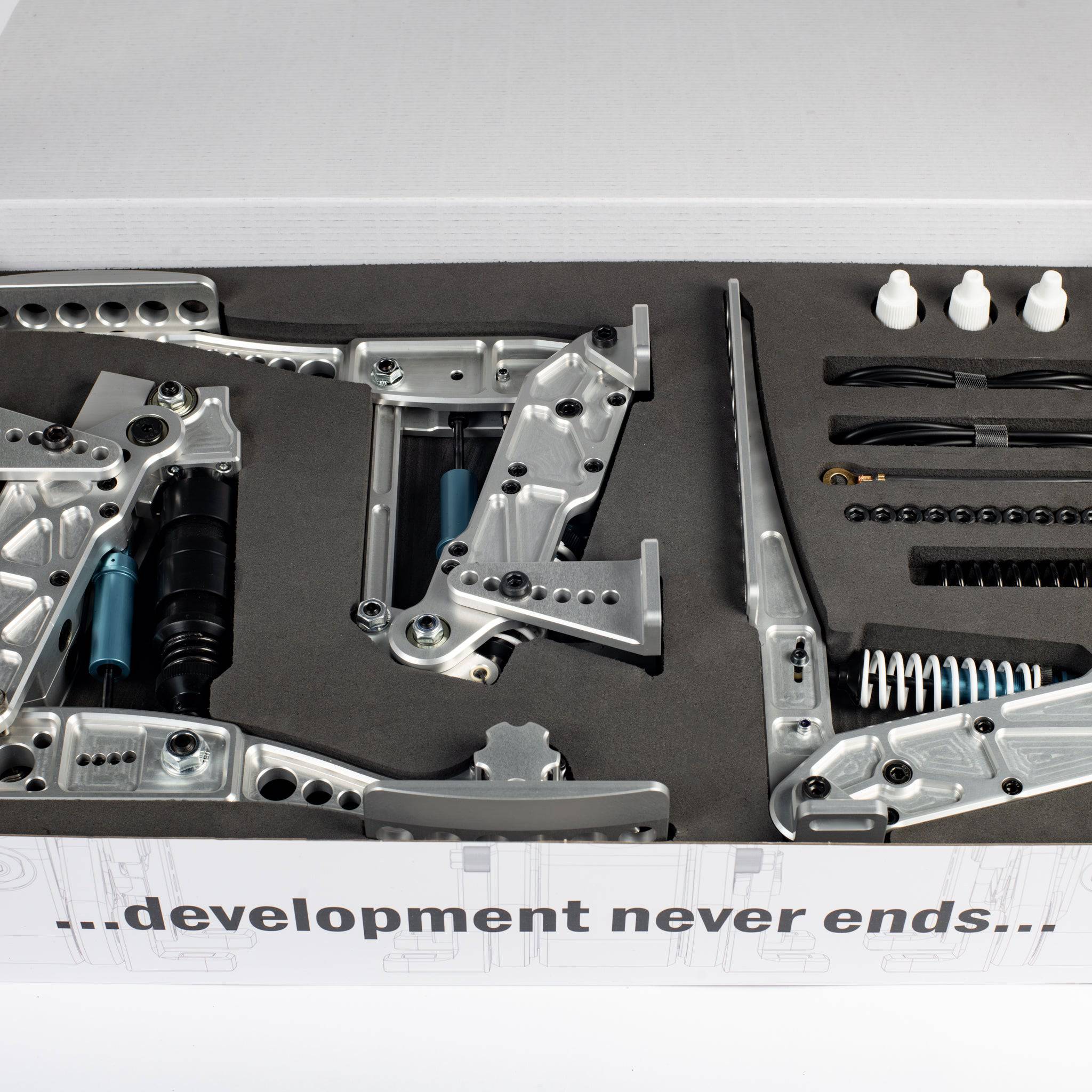 Simtrecs ProPedal GT Mark II bike pedals with durable design and textured platform for secure grip, shown in the image.