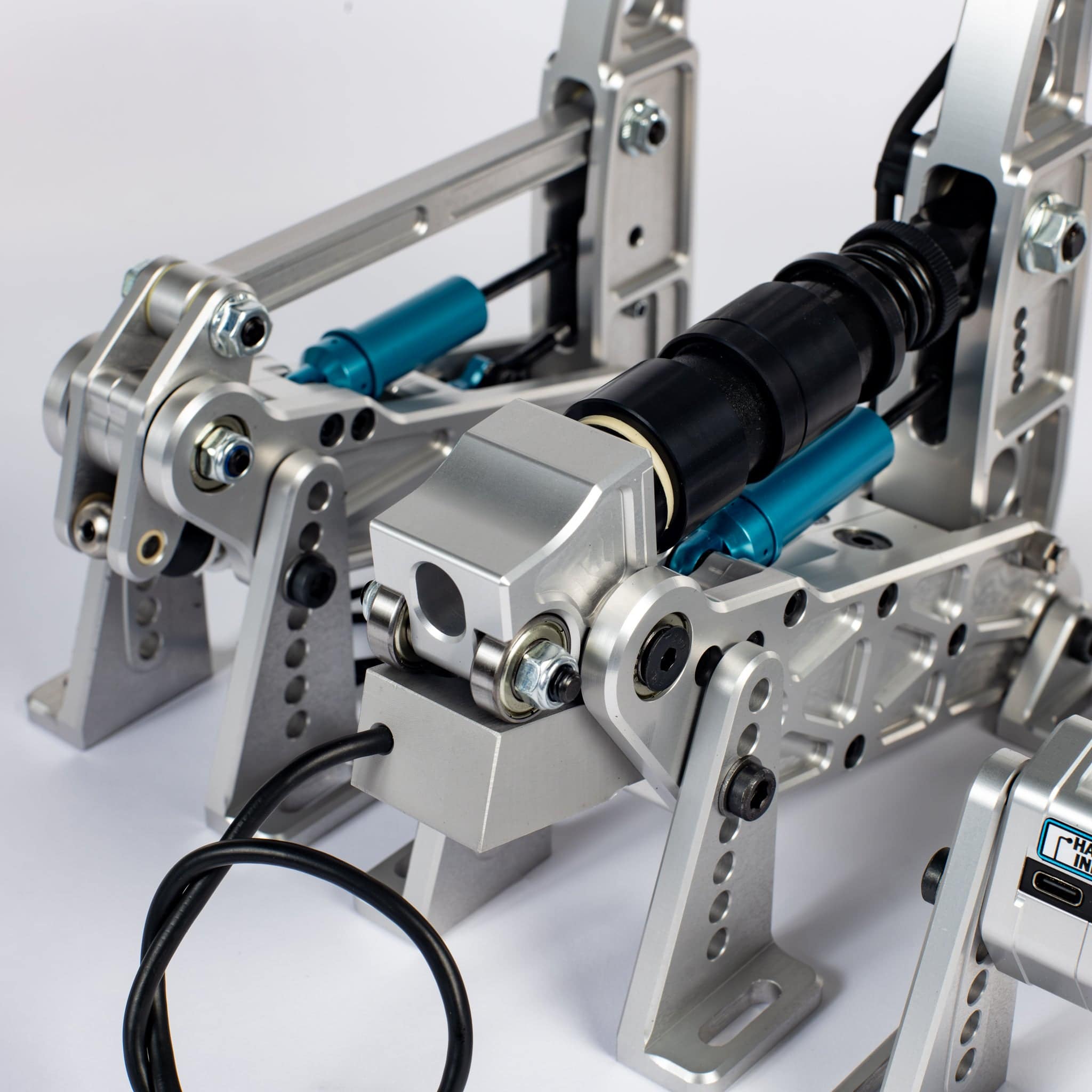 Simtrecs ProPedal GT Mark II bike pedals with durable metal body and clipless design for mountain biking or cycling.