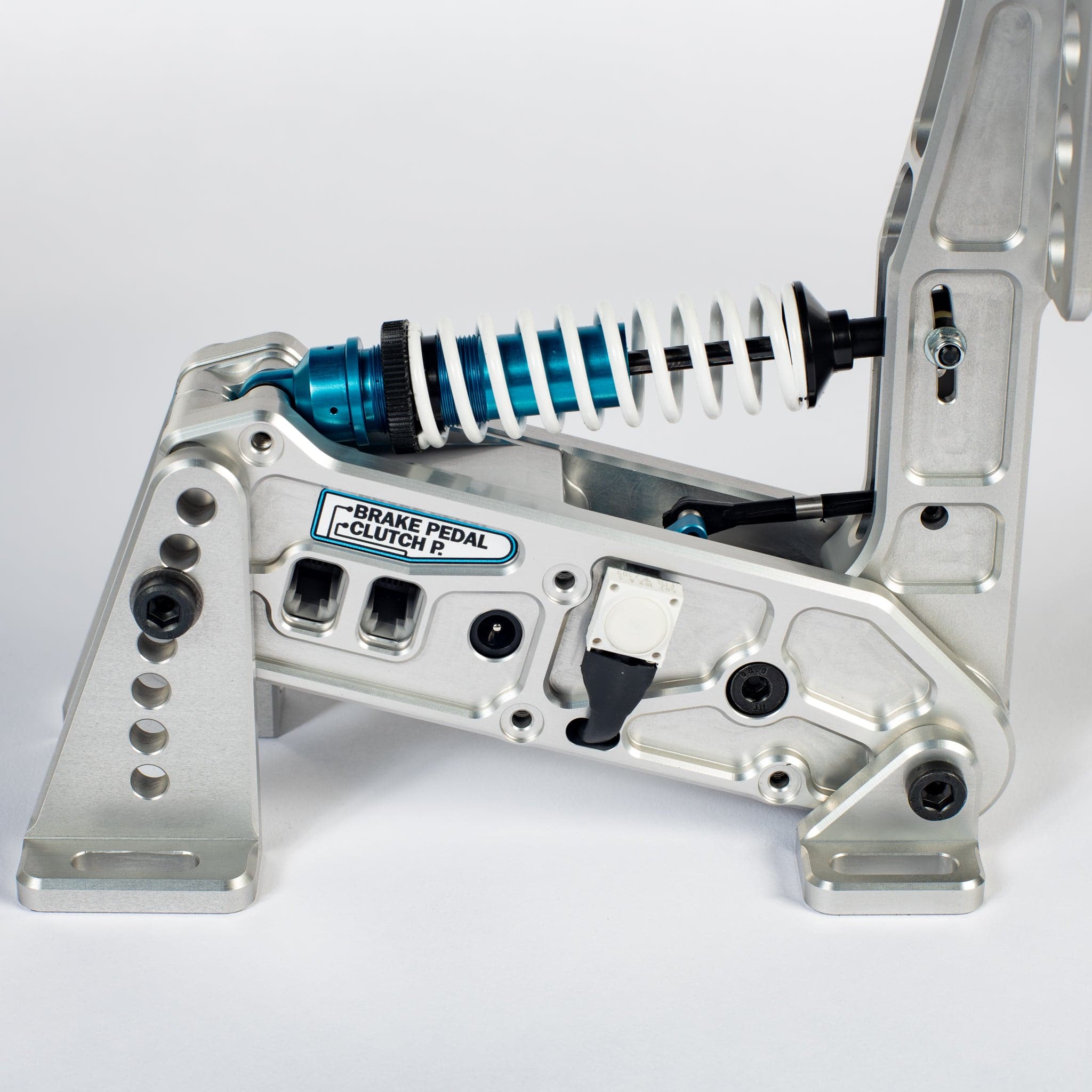 Simtrecs ProPedal GT Mark II bike pedals with durable metal body and textured grip surface for secure cycling.