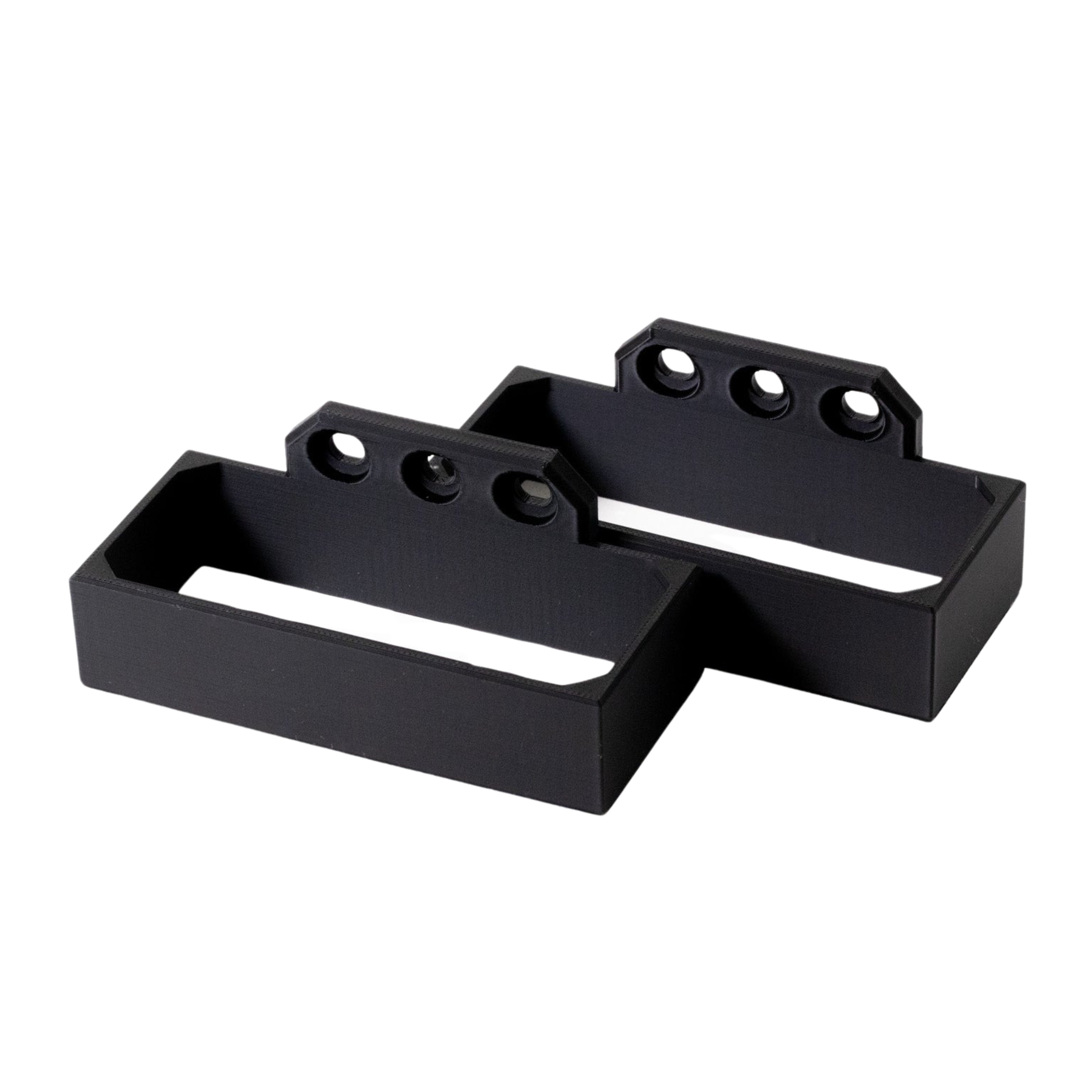 Simucube 2 Sport power supply bracket by SimSportGadget, designed to securely hold the power brick for racing sim setups.