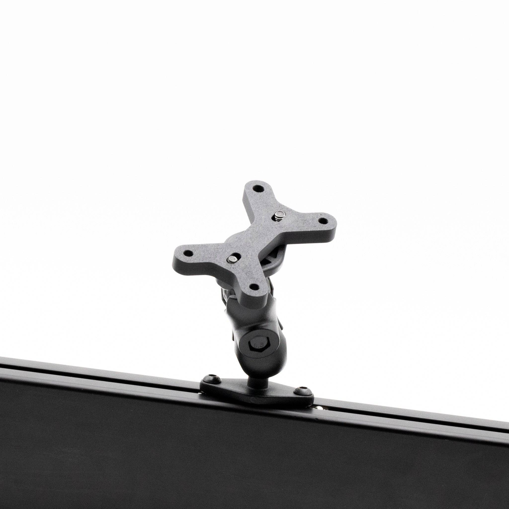 Virpil Control Panel Mount for button box and dashes, compatible with SimSportGadget sim racing equipment, shown in black finish