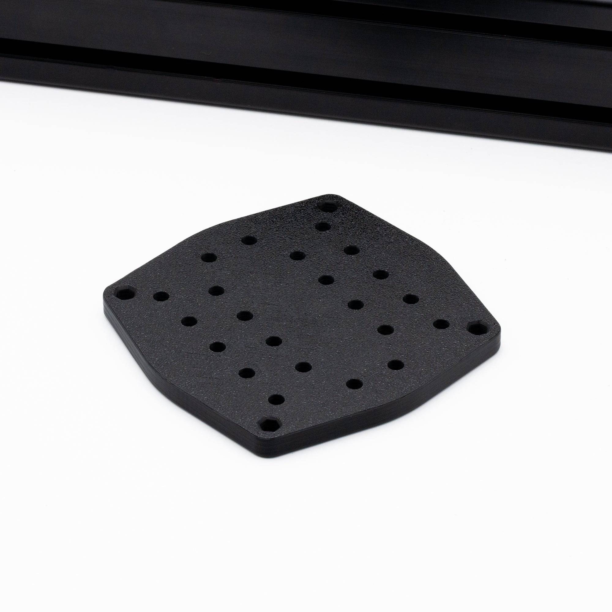 SimSportGadget Bass Shaker BST-1 mount for sim rig, sturdy accessories mount with secure attachment for immersive racing setup