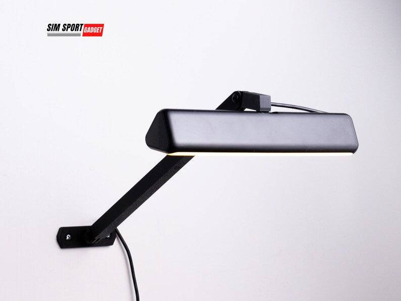 SimSportGadget LED smart light bar wall mount for Govee lights, accessory holder with adjustable bracket for easy installation