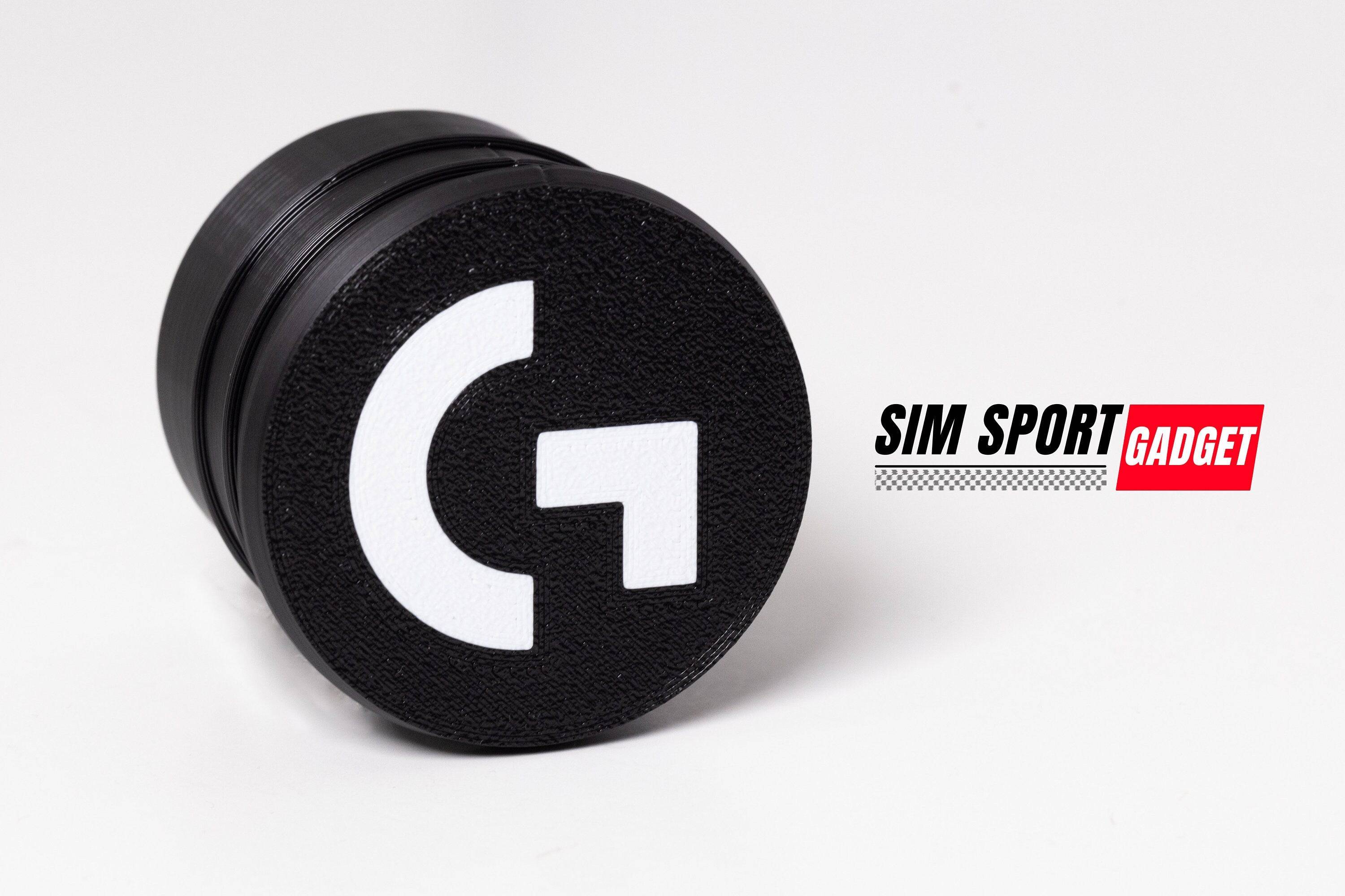 SimSportGadget Dust Cover for Logitech Pro Racing Quick Release wheel mount, protecting the base side from dust and debris.