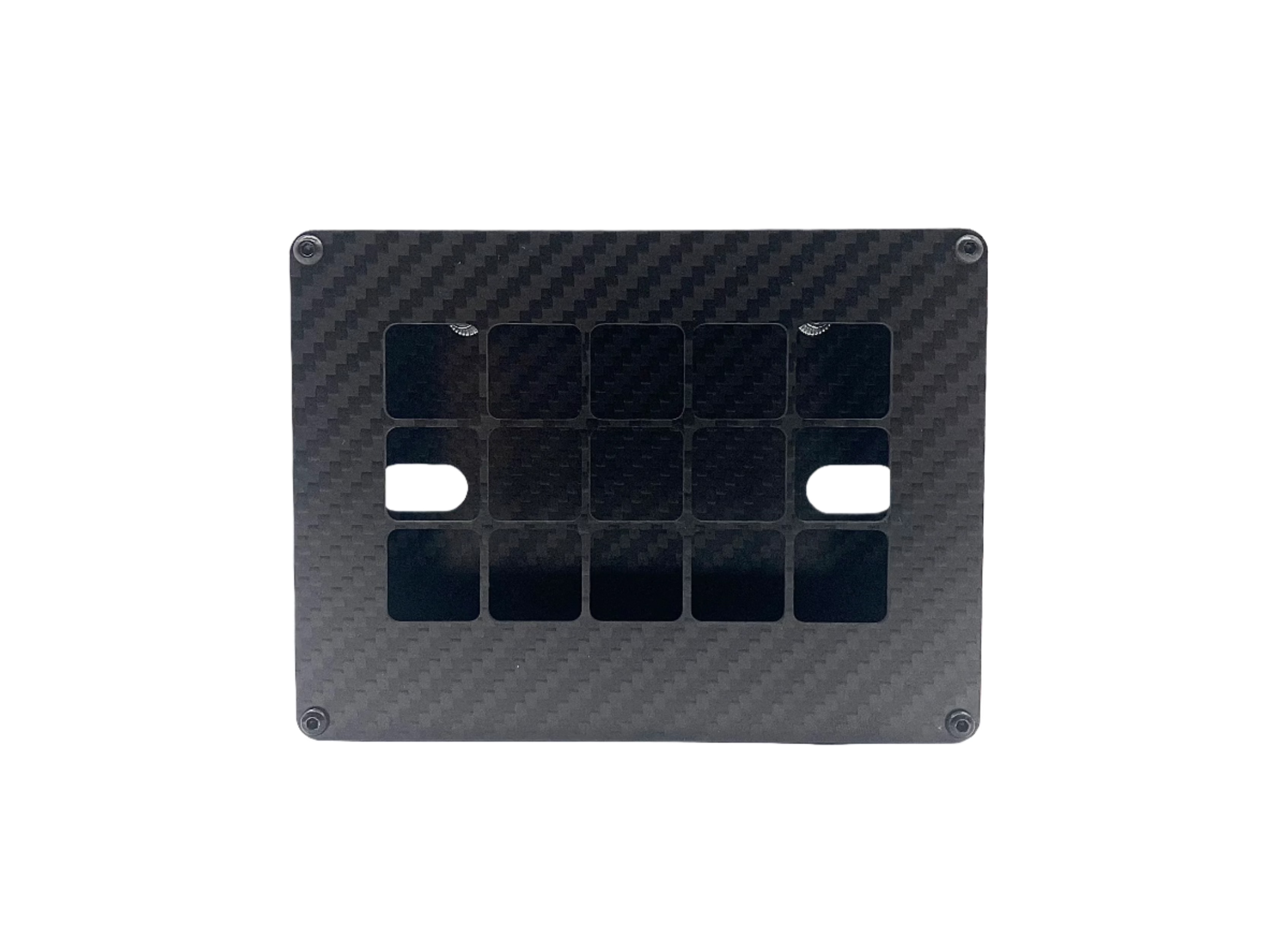Apex Sim Racing Stream Deck Mount button box with customizable buttons and mounting bracket for gaming and streaming setups