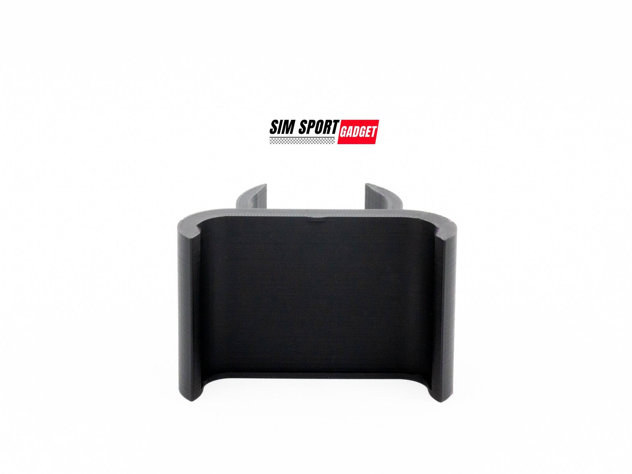 Decor mount for Nobsound NS-01G tube amp, compatible with Trackracer TRX and TR8 Pro, by SimSportGadget.