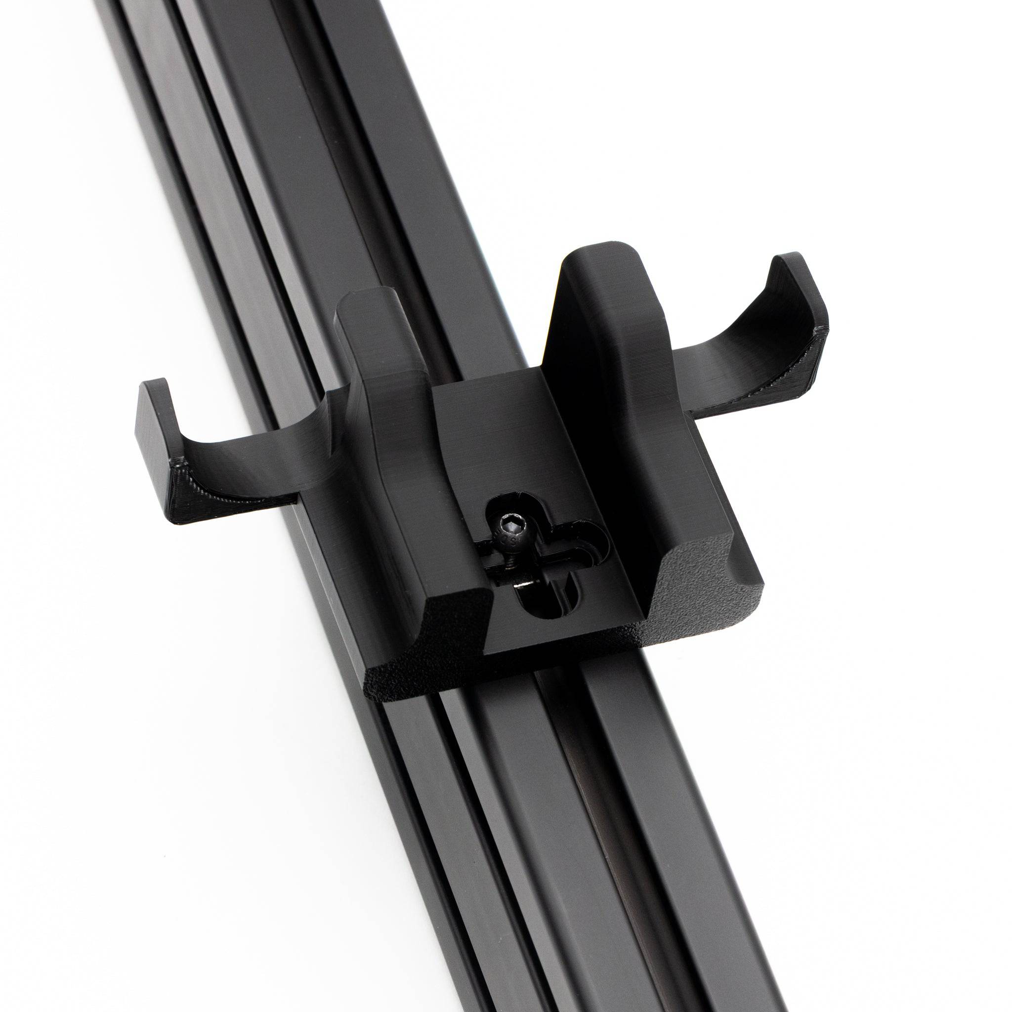 SimSportGadget Oculus Quest 3 double controller mount accessory holding VR controllers securely.