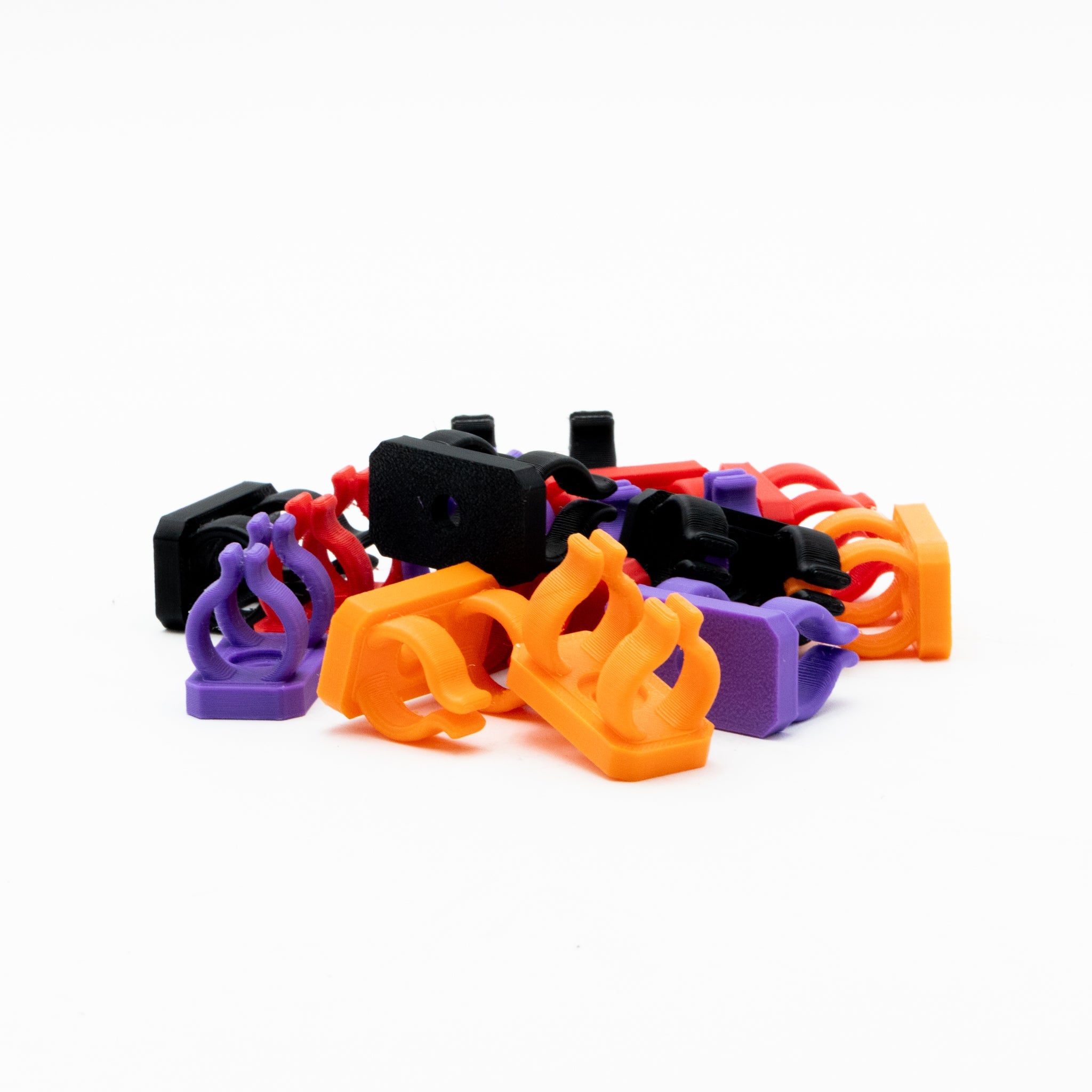 Cable Management Clips Pinch-In Style