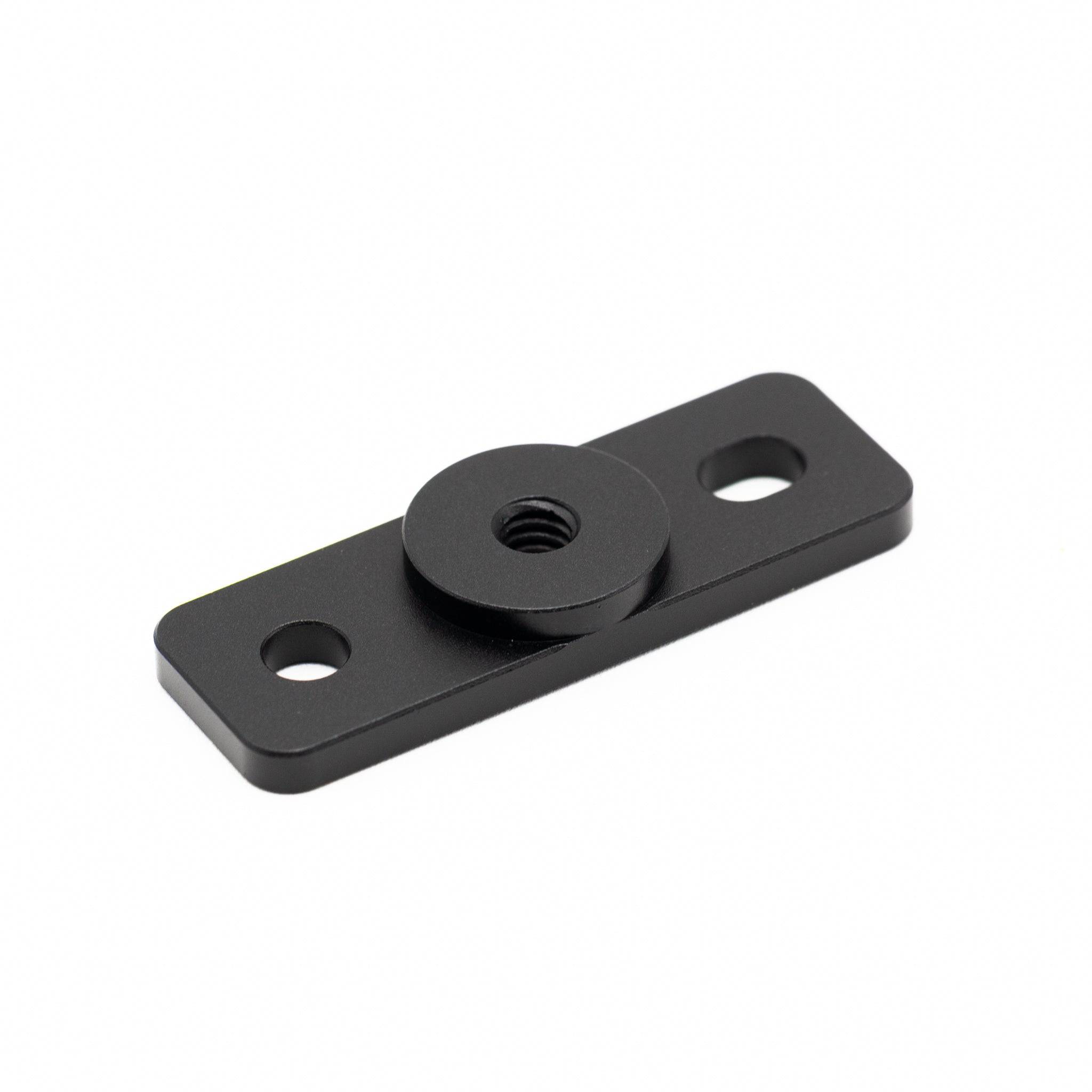 SimSportGadget Aluminum Profile Rig 1/4 Adapter mounted on a camera accessory mount for versatile support and stability.