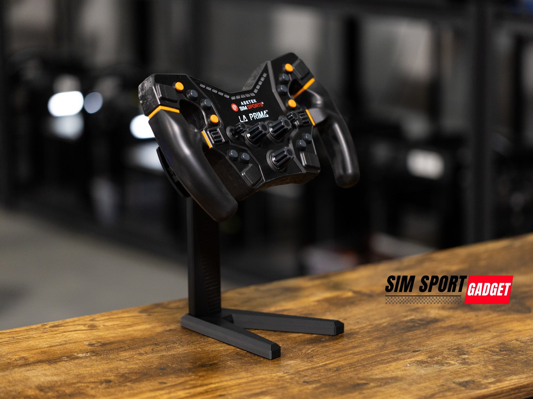 Wheel Display Stand for Sim Racing Steering Wheels