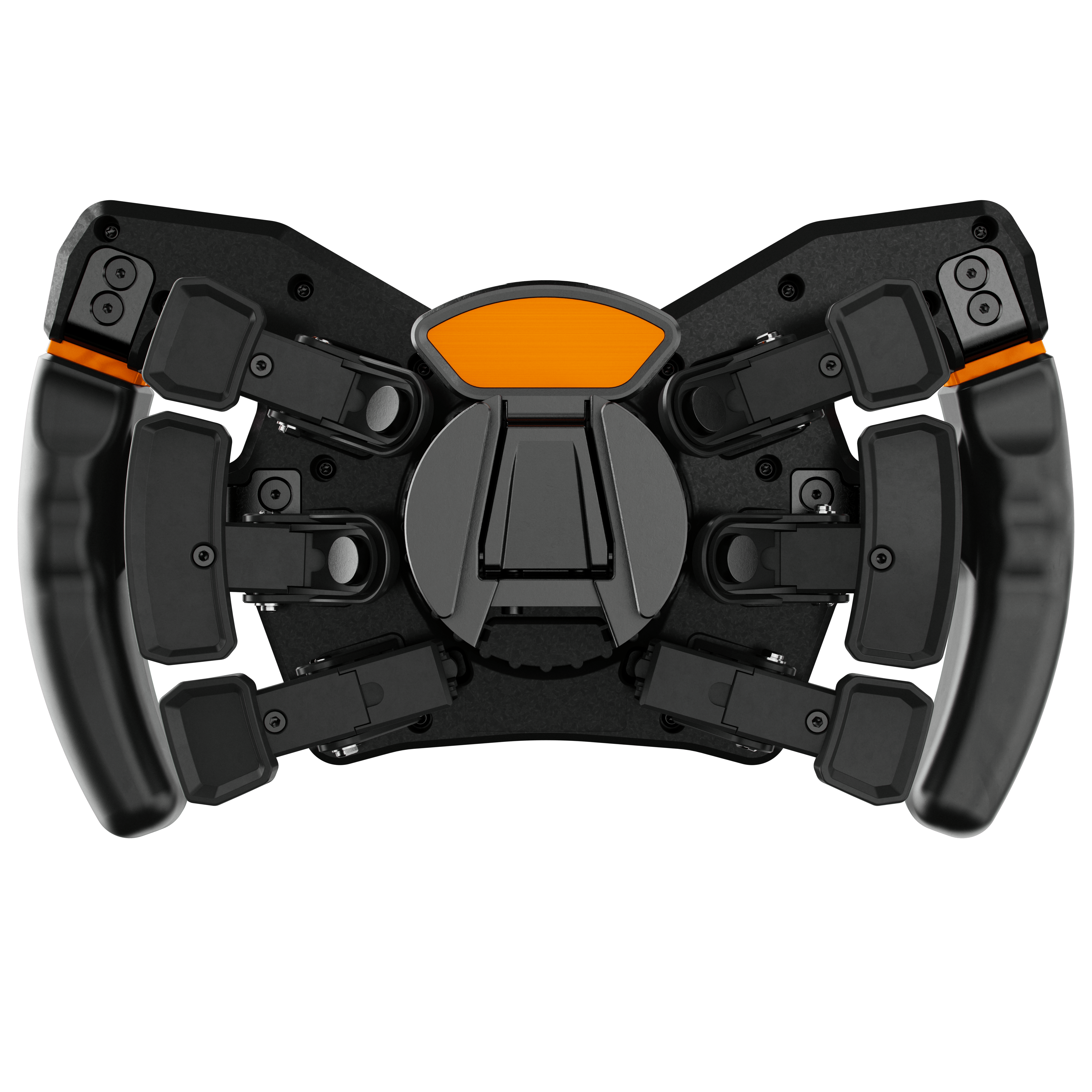 Asetek SimSports wheel rim clutch paddles for racing sim accessories, featuring ergonomic design and high-quality materials.