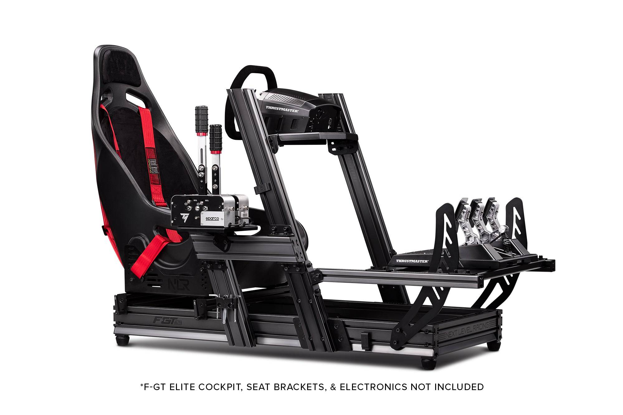 Next Level Racing Elite ES1 racing simulator seat with adjustable features and ergonomic design for immersive sim racing experience.