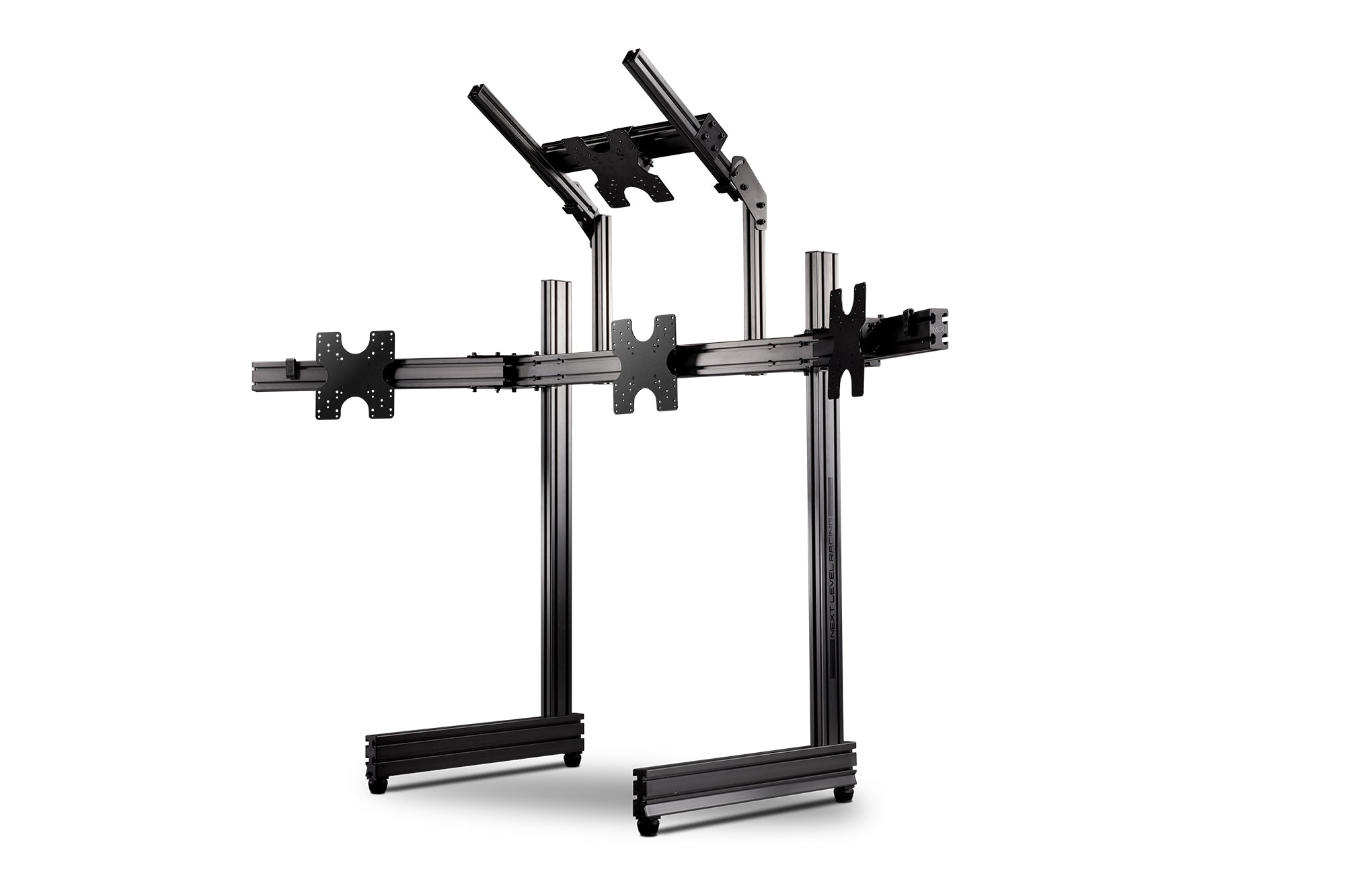 Next Level Racing-Elite-Freestanding Quad Monitor Stand-Carbon Grey - NLR-E008