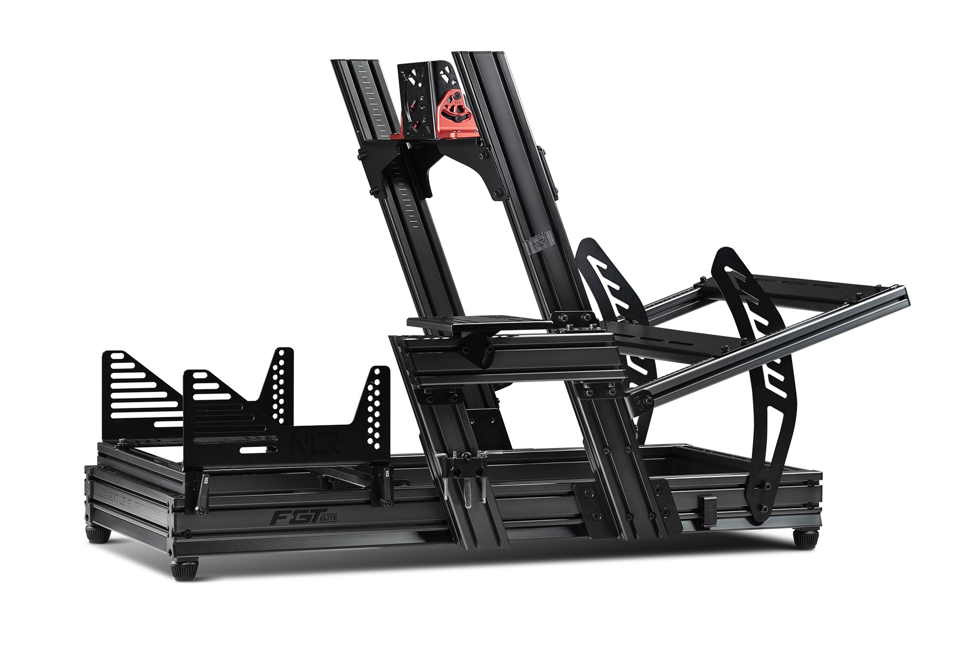 Next Level Racing F-GT Elite Formula & GT Aluminum Profile Simulator Cockpit - Front & Side Mount - NLR-E003