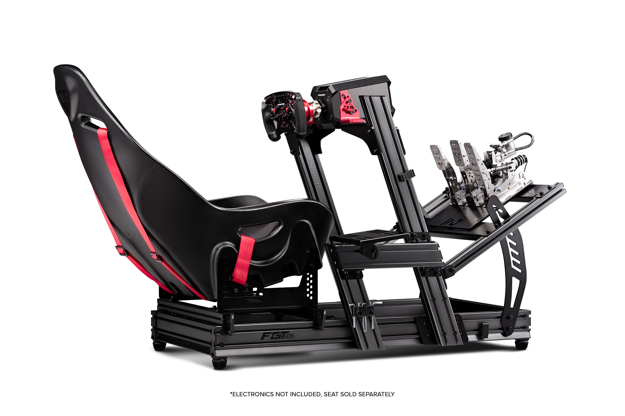 Next Level Racing F-GT Elite Formula & GT Aluminum Profile Simulator Cockpit - Front & Side Mount - NLR-E003