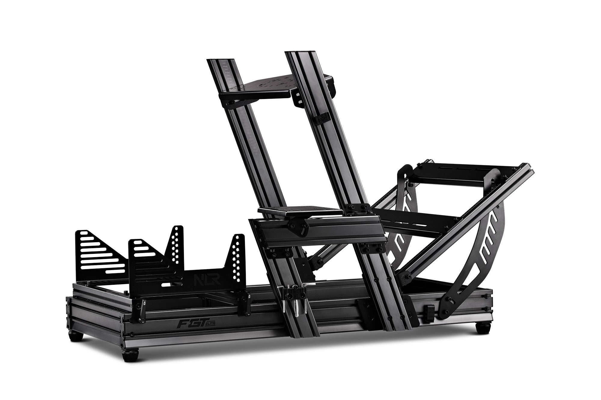 Next Level Racing-F-GT Elite-Aluminum Simulator Cockpit-Wheel Plate Edition - NLR-E001