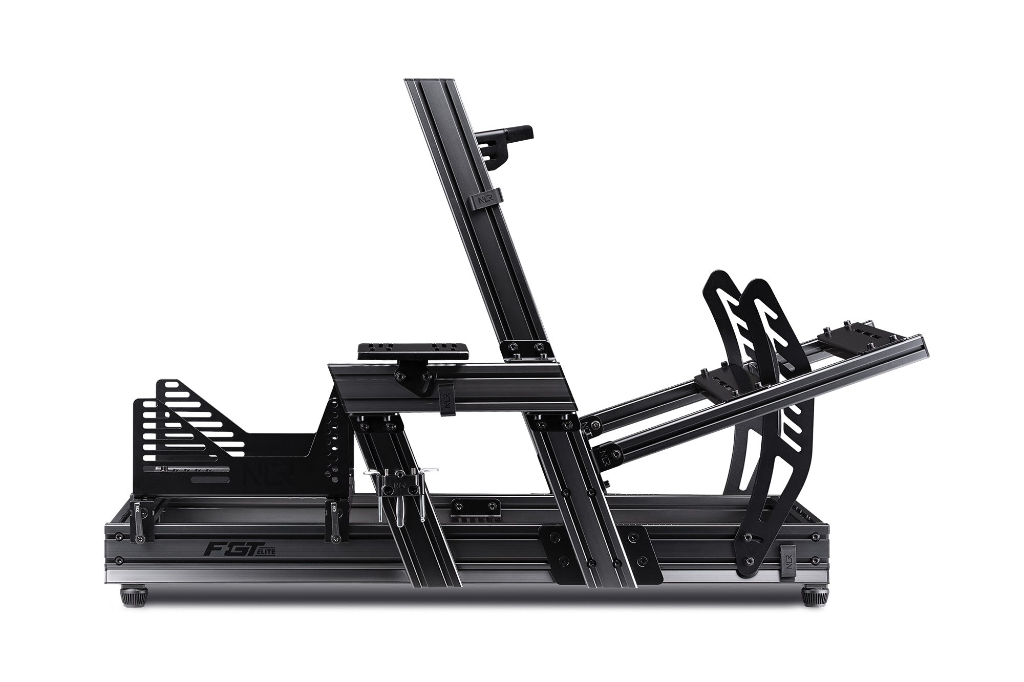 Next Level Racing-F-GT Elite-Aluminum Simulator Cockpit-Wheel Plate Edition - NLR-E001