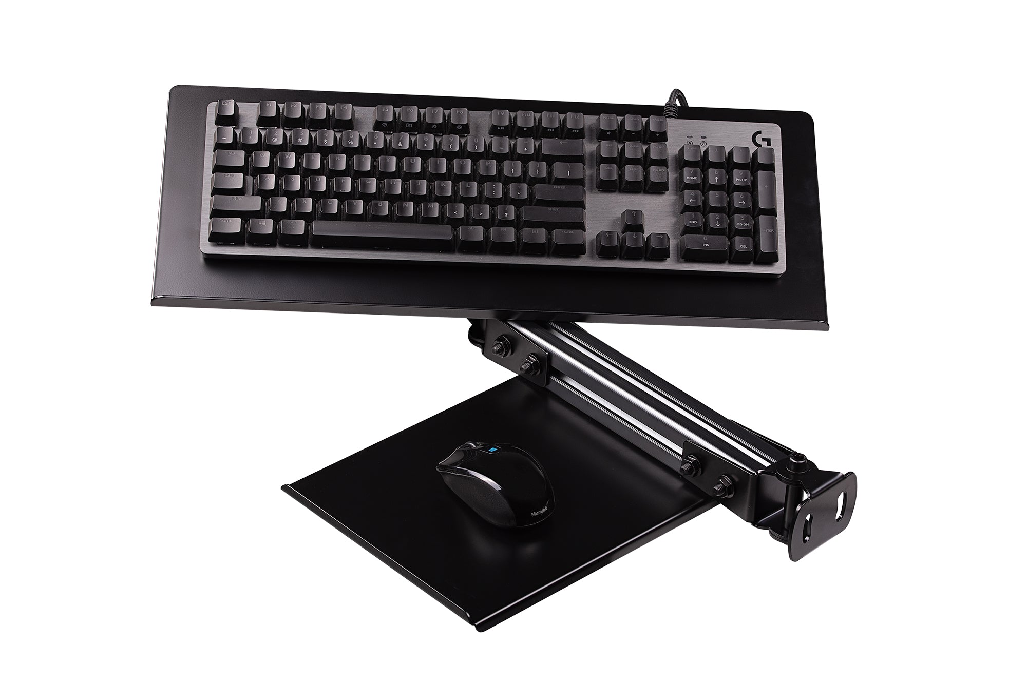 Next Level F-GT Elite Keyboard and Mouse Tray - Carbon Grey - NLR-E010