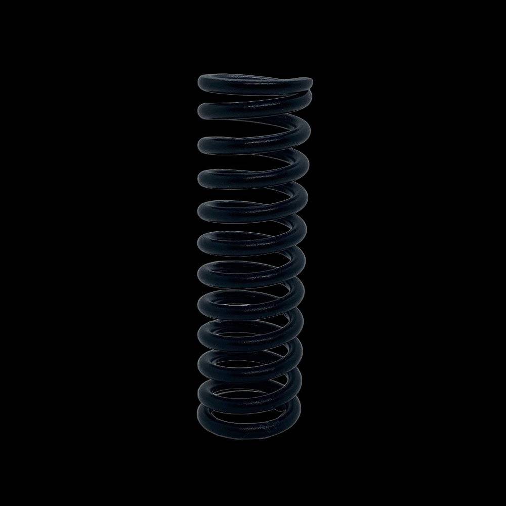 Asetek SimSports firm throttle pedal spring on a white background, designed as a racing sim accessories component.
