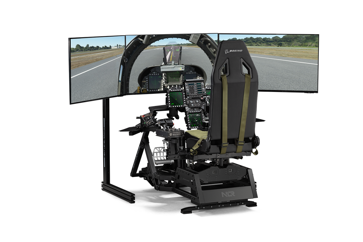 Flight Cockpit-Simulator Chassis
