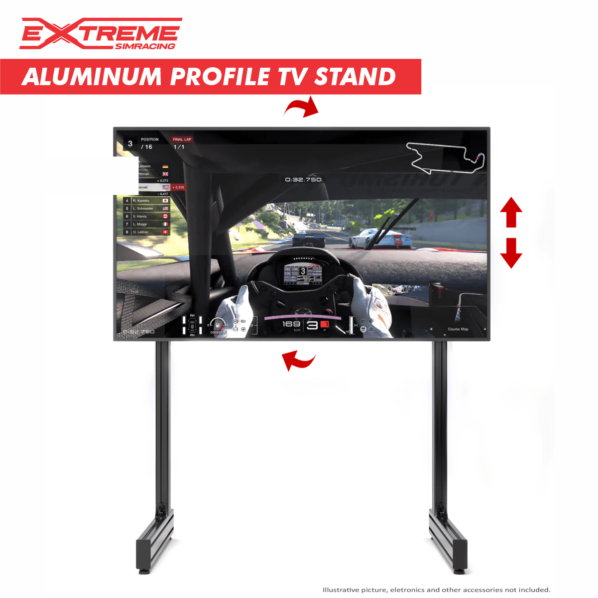 AX80 ALUMINUM PROFILE SIM RACING RIG