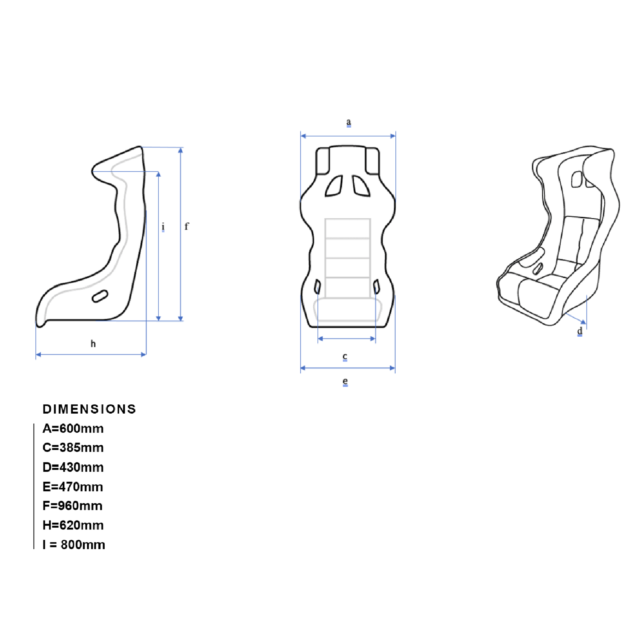 O-Rouge C2 Cold Fusion Racing Seat